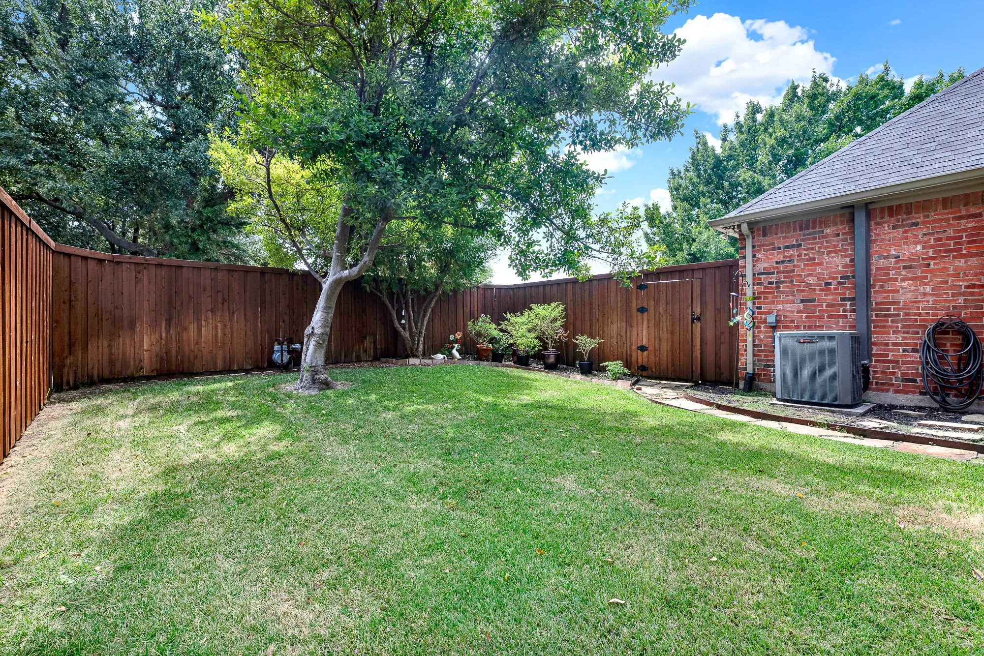 Lovely yard!