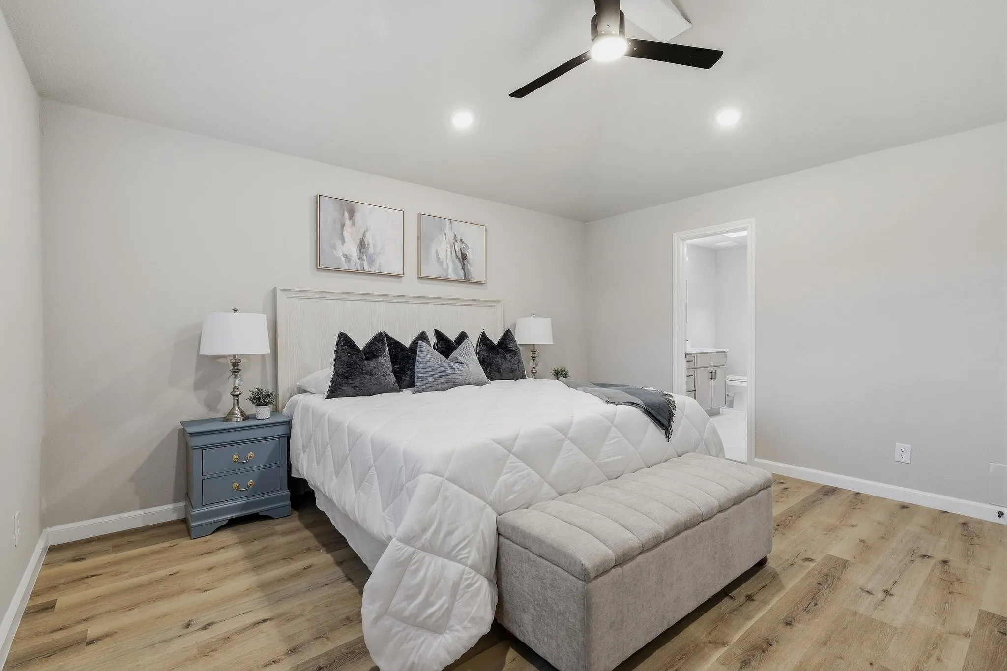 Wood-finish flooring