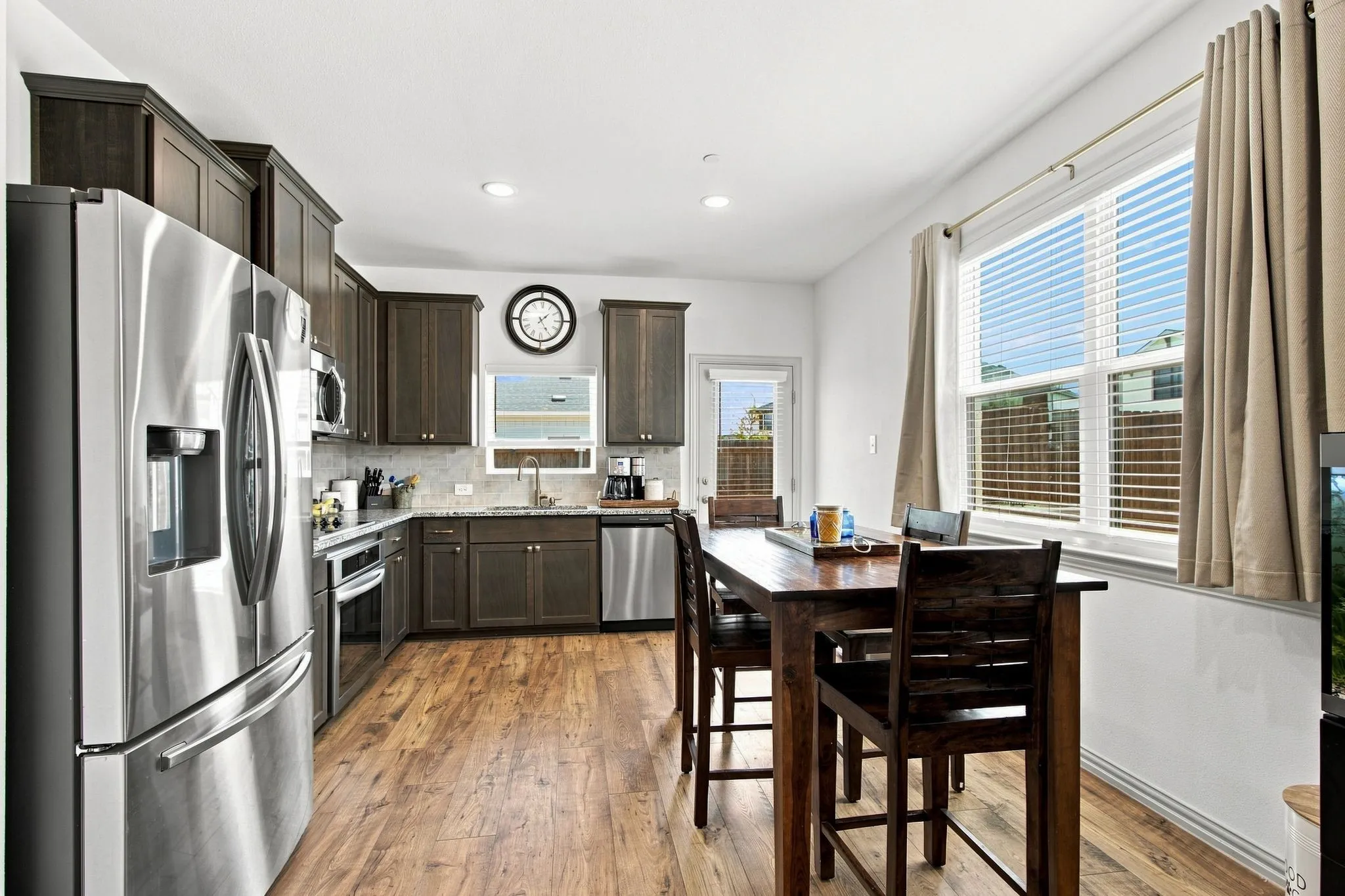 Plenty of Natural Light in the Kitchen and Living Areas!