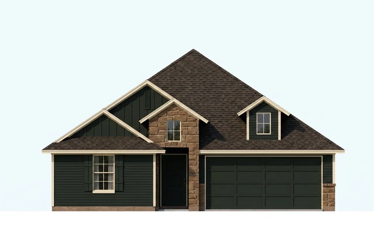 AI generated from builders plans and elevation.