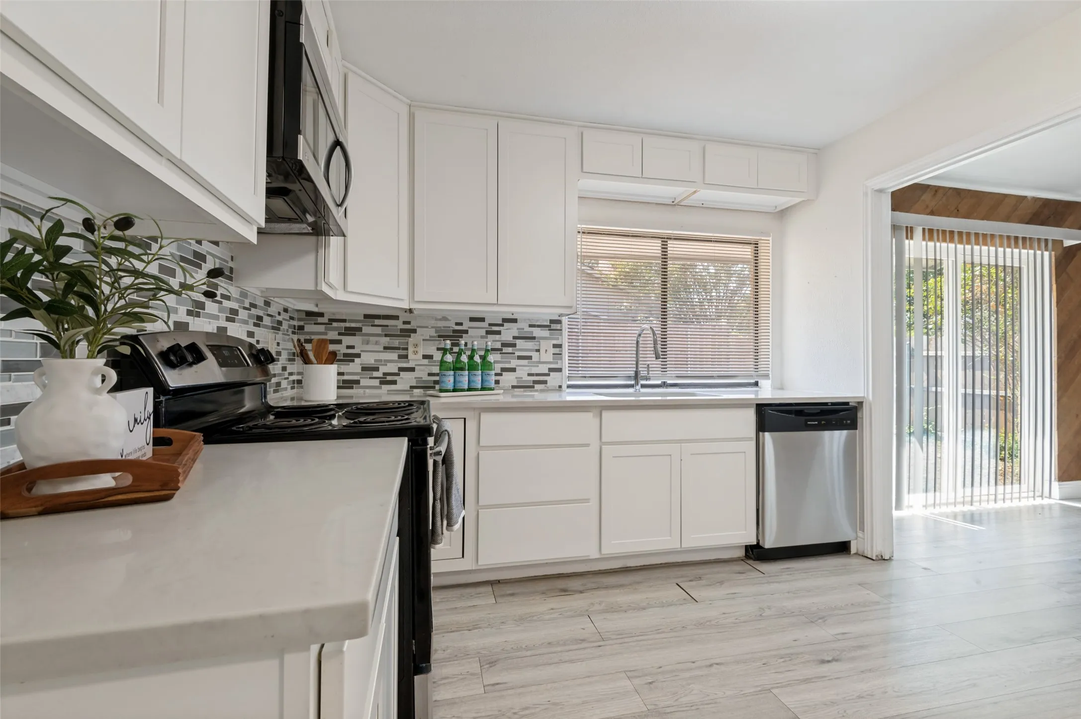 View of the kitchen