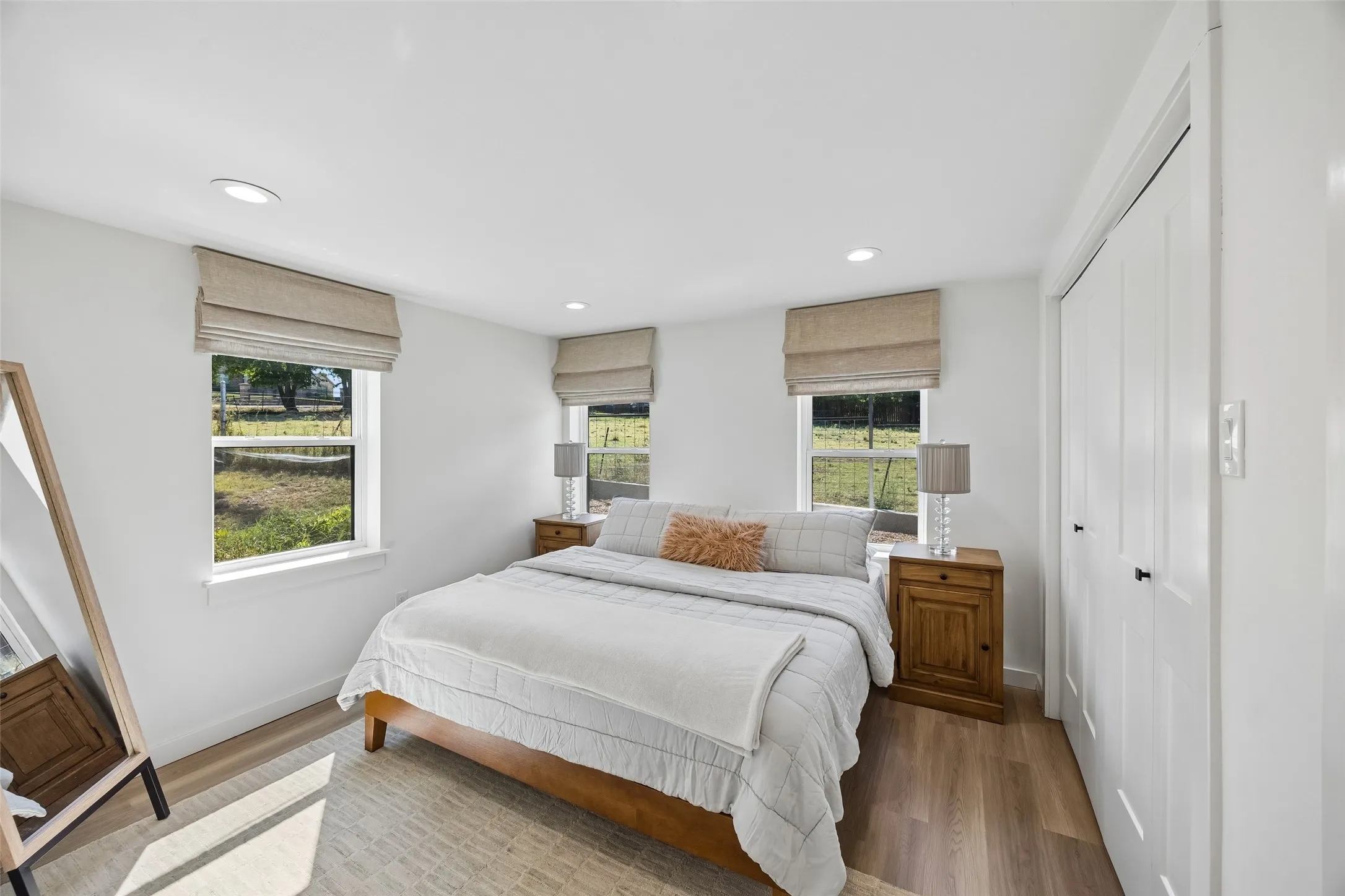 Downstairs Primary Guest Cottage Bedroom