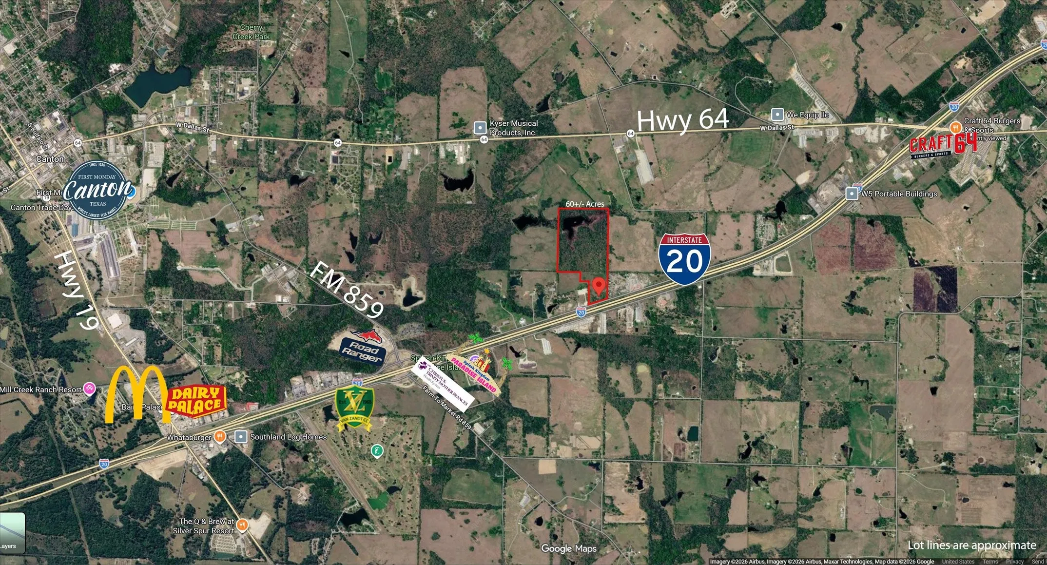 Unimproved Land For Sale in Van Zandt County , TBD I-20 Service Road, Canton, Texas 75103, 0, 0, Garage spaces, 0 Sqft, built in 0, mls#21368961, Real Estate Agent in Canton, Homes For Sale in Van Zandt county, Homes For Sale in Canton, Realtor in Canton Texas, Real Estate Brokerage Independent Realty Texas, Luminita Cordes Realtor