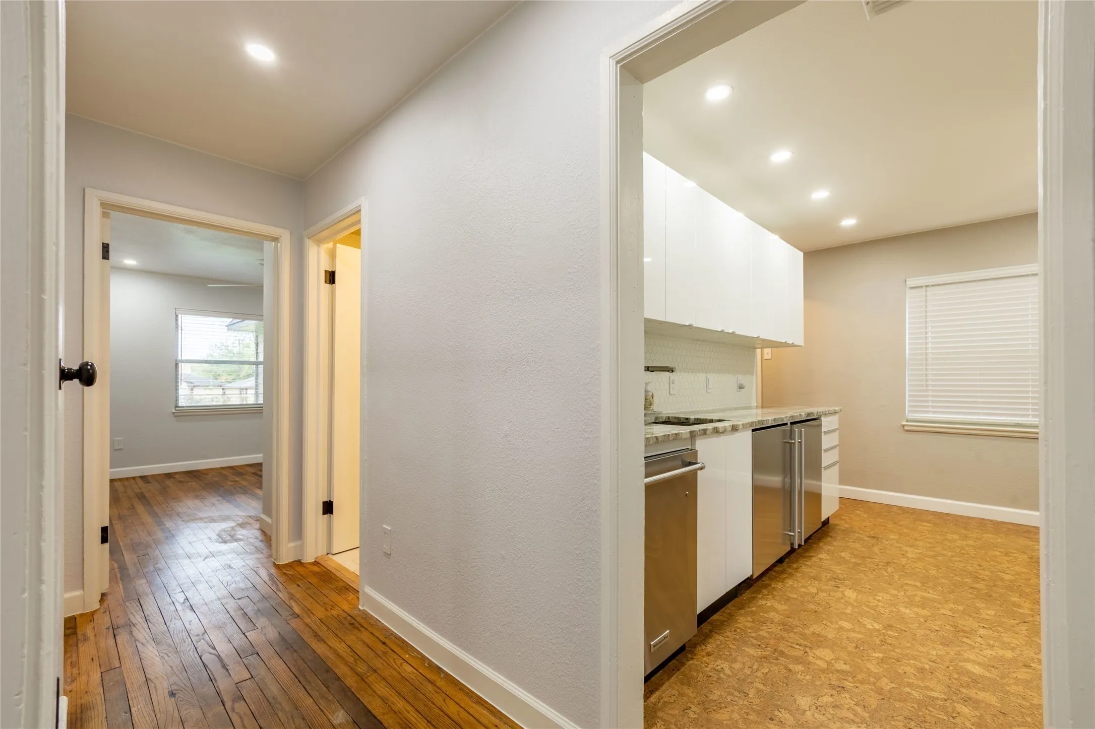 Neutral color palette makes this home light and bright