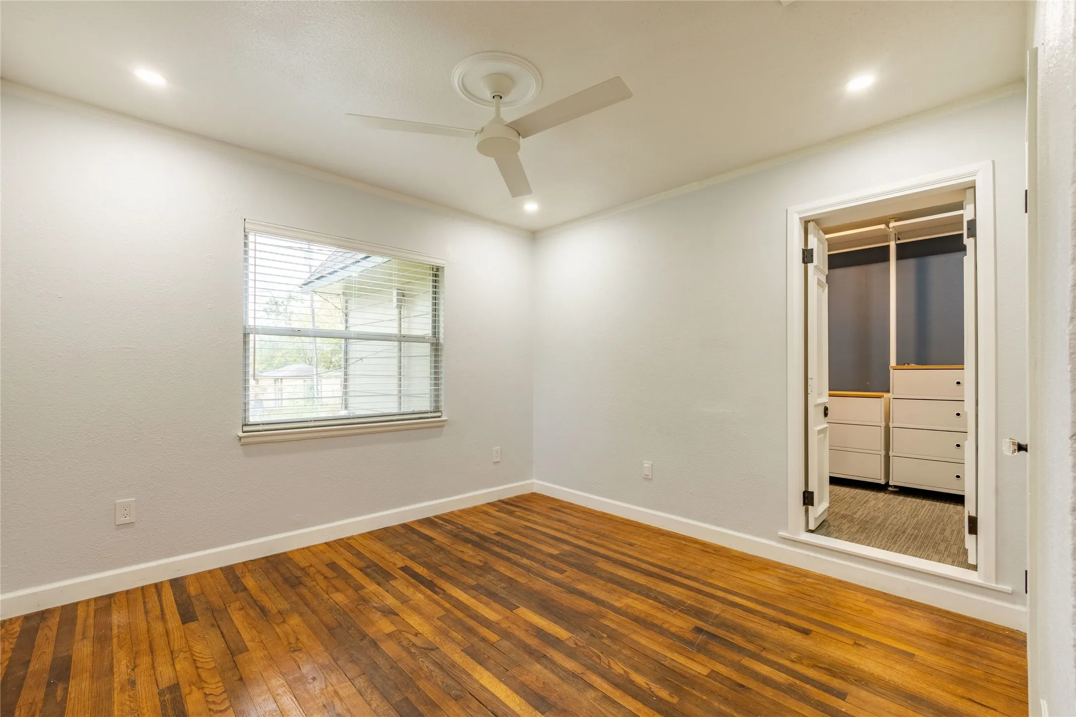 Primary bedroom has an incredible custom closet, plus a 2nd closet - so much storage space