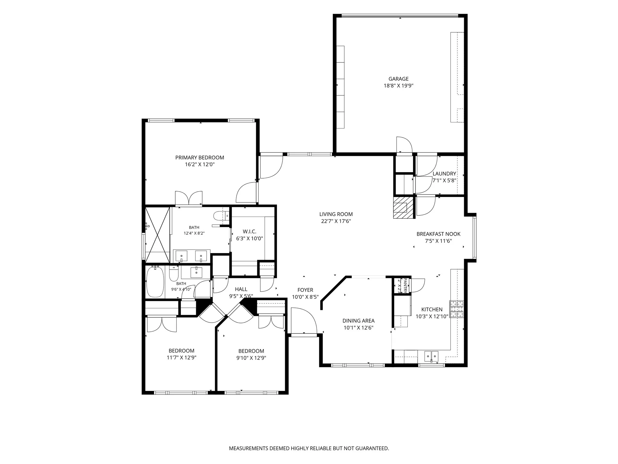 This home has the perfect floor plan - open and inviting yet still warm and cozy, too!