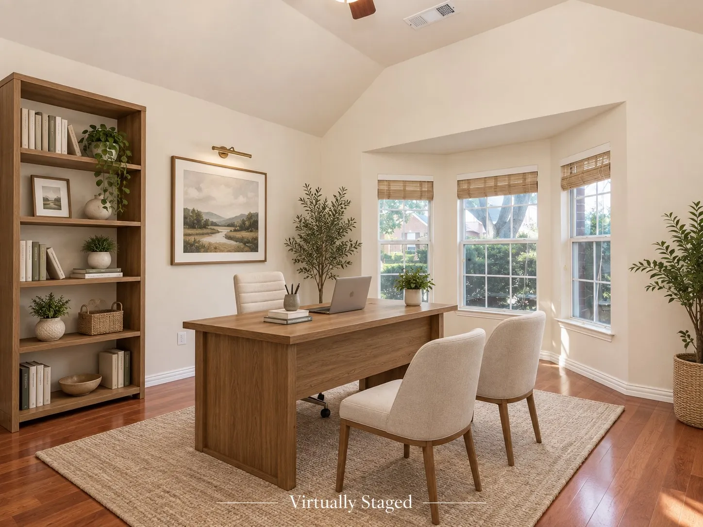 Virtually Staged Office