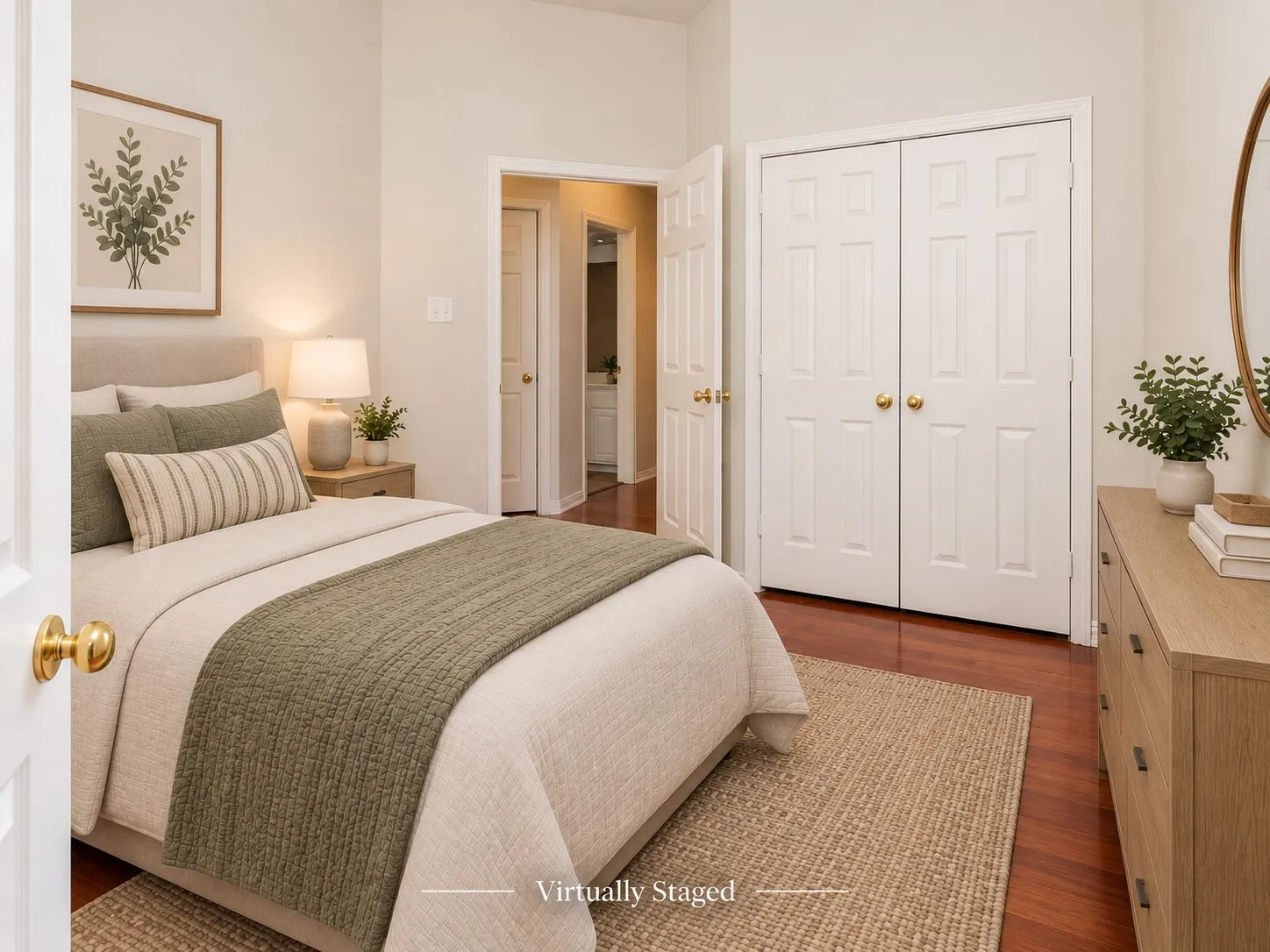 Virtually Staged Bedroom 3