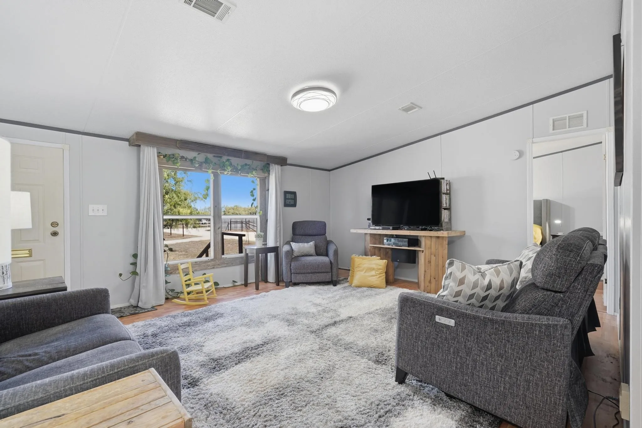 Living room.