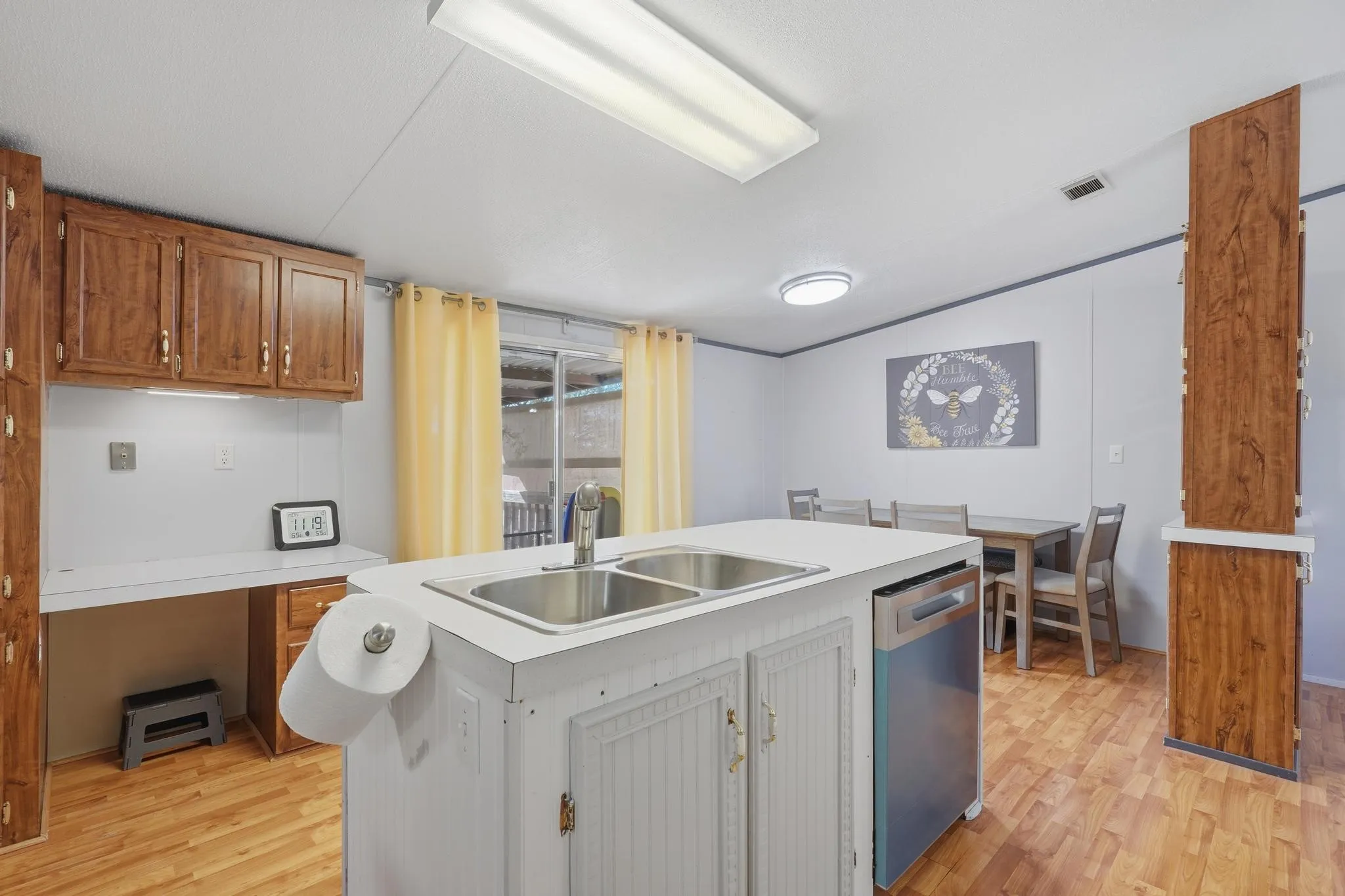 Large open kitchen