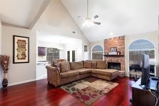 large open living area