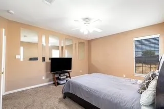 generous sized and downstairs