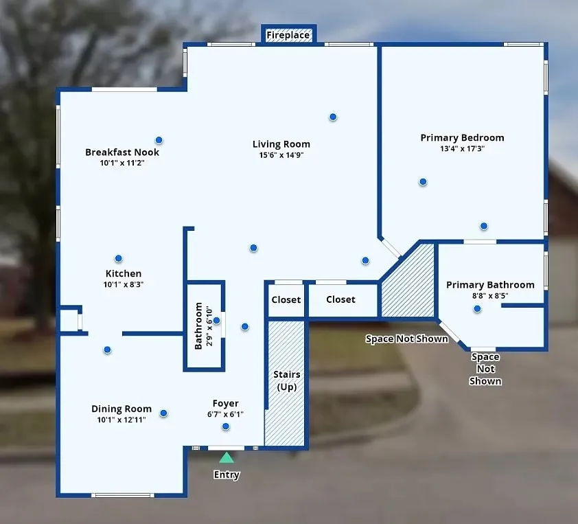 View of home floor plan