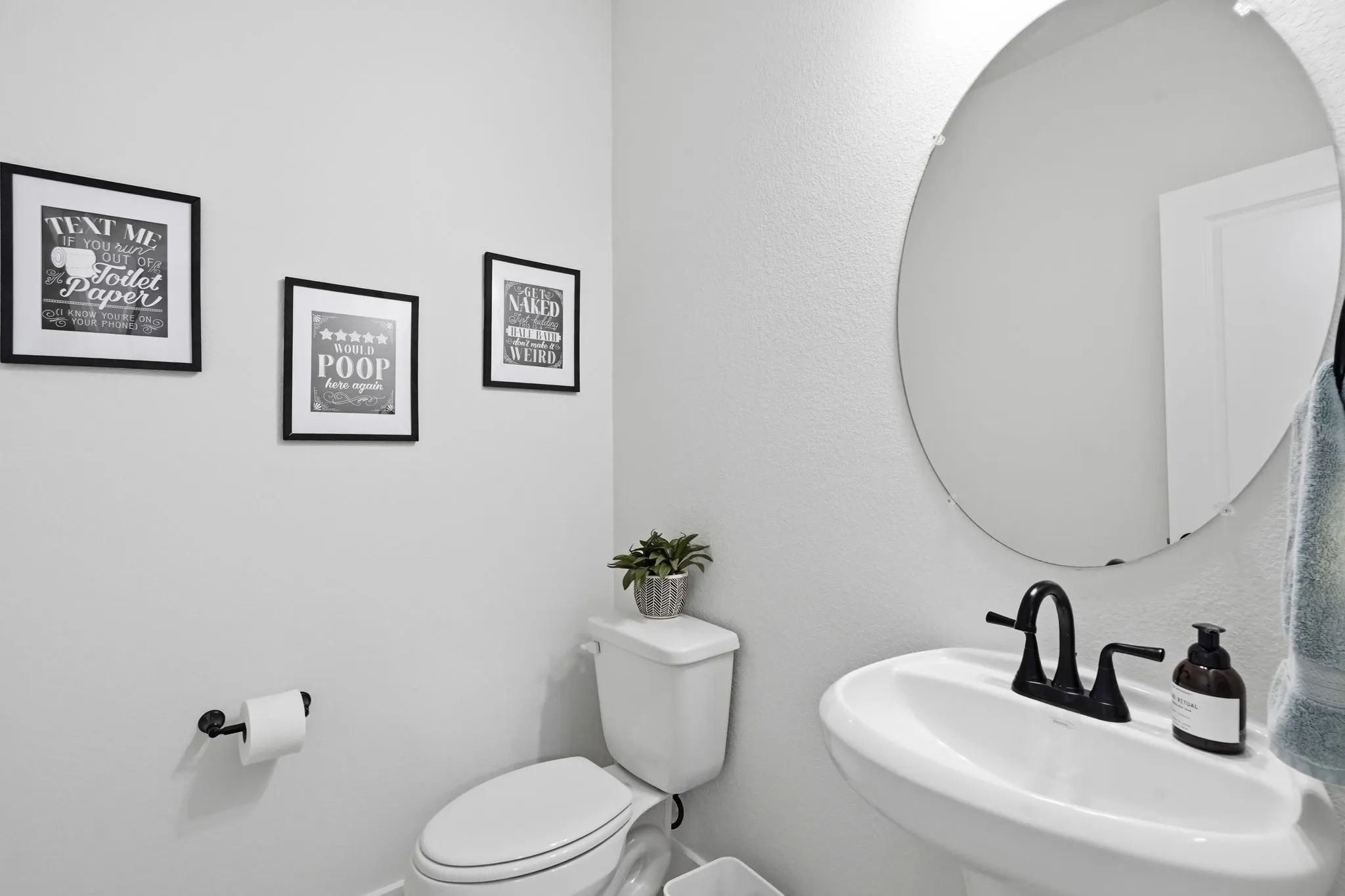 Downstairs Half-Bath