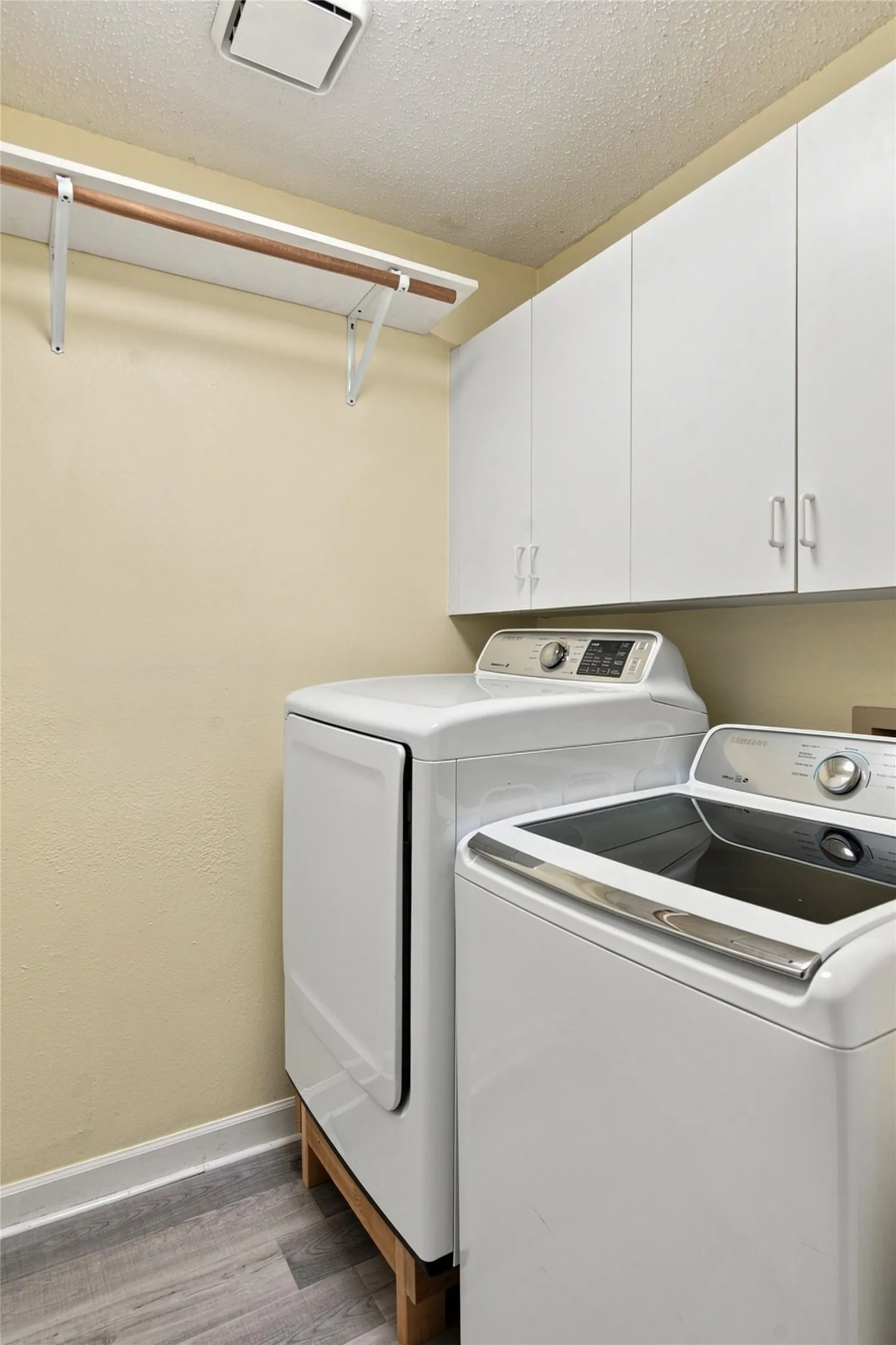 Includes washer and dryer