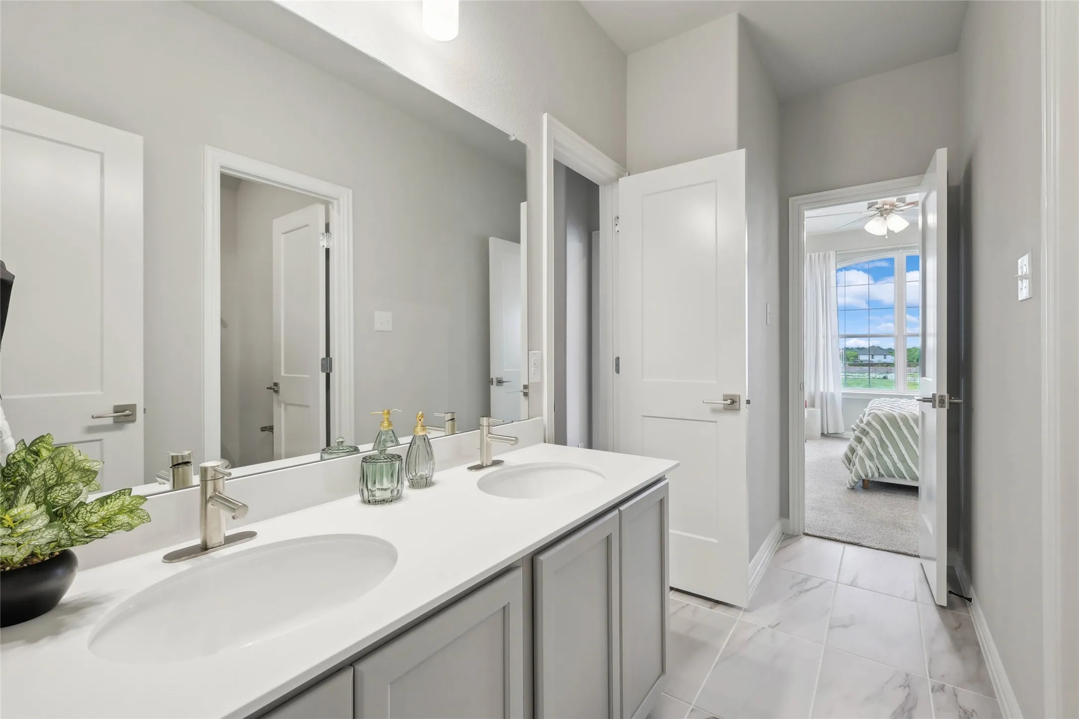 Model home photos of similar floorplans, not pictures of actual home.
