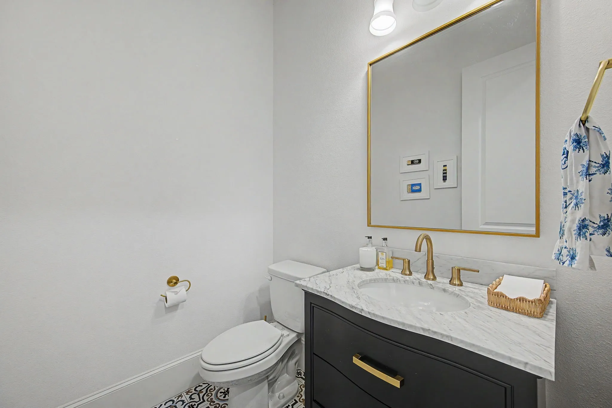 Half bath downstairs