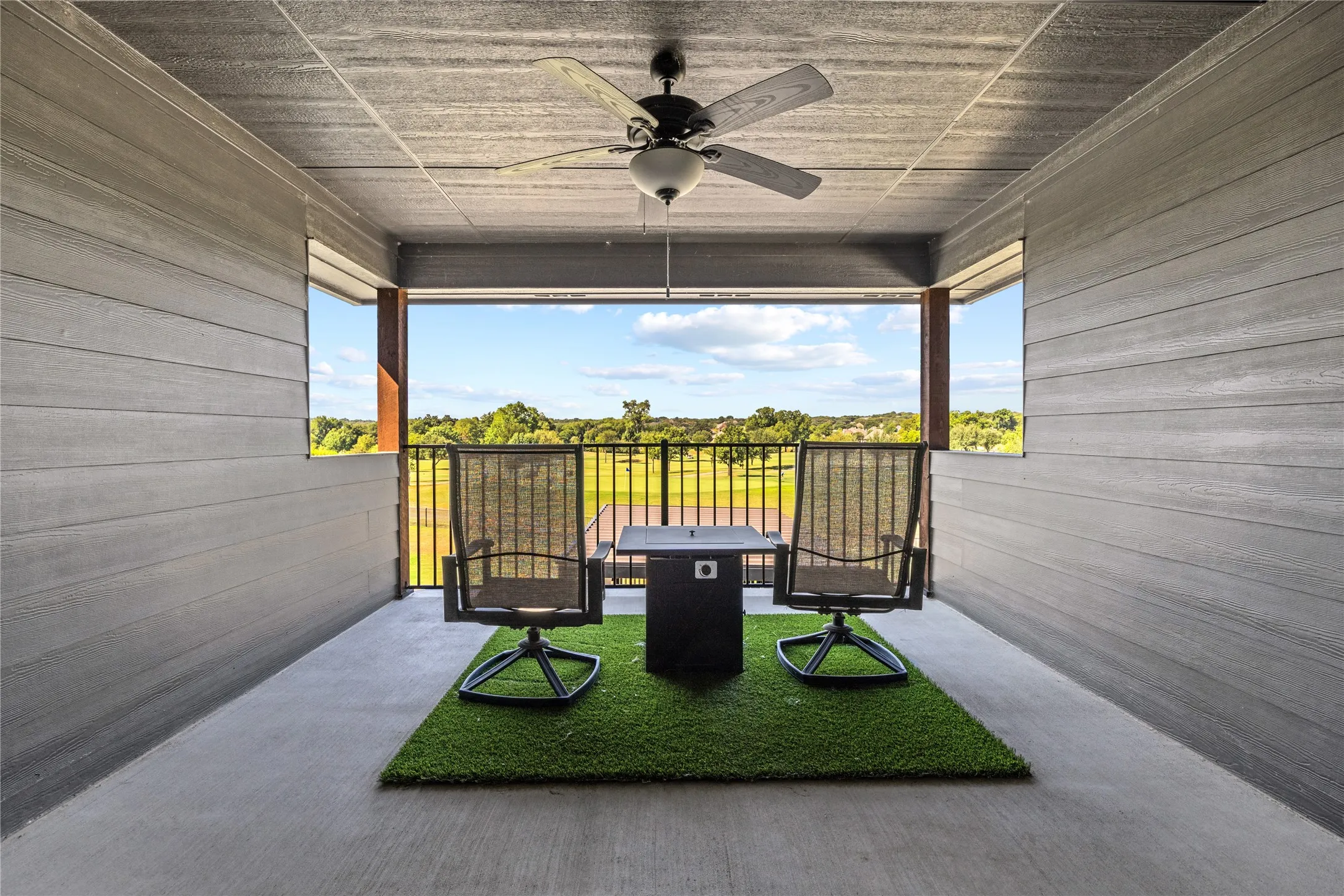 Balcony Located Off of the Game Room