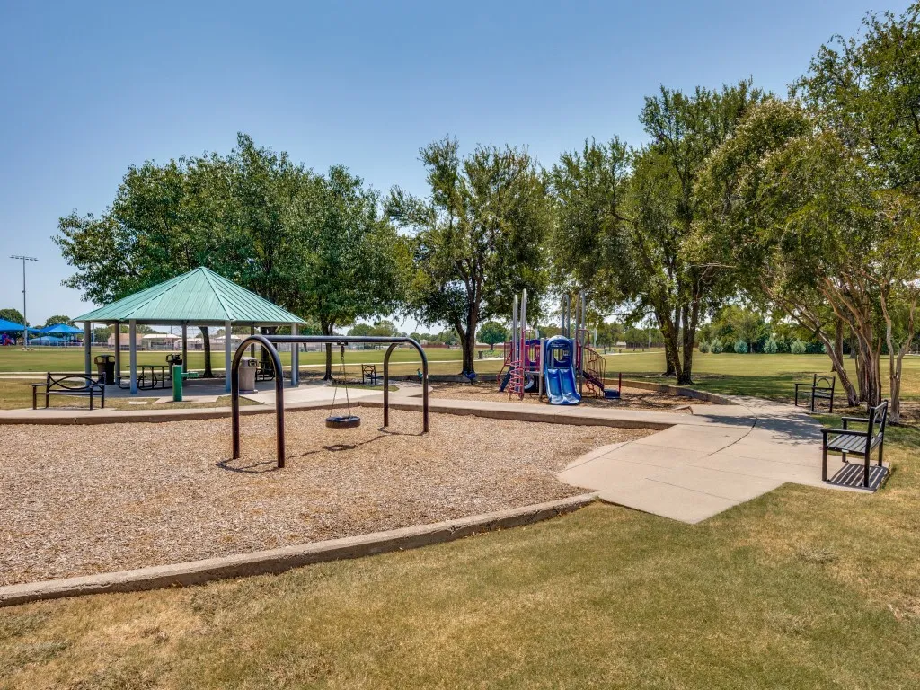Playground across the street