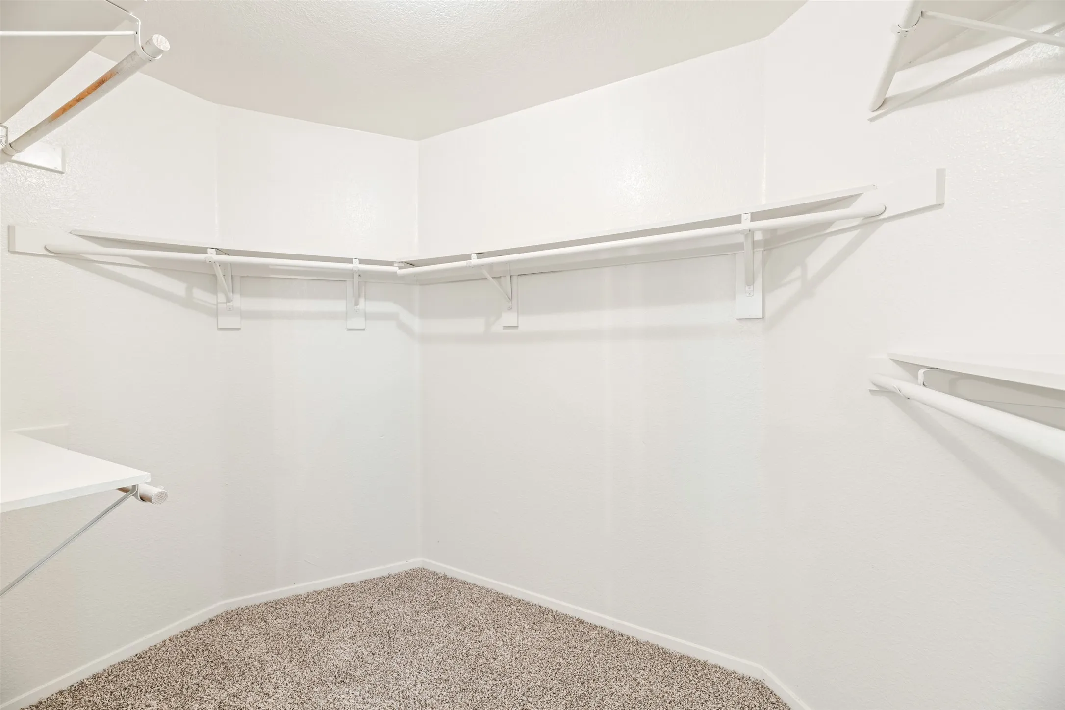 Primary walk in closet