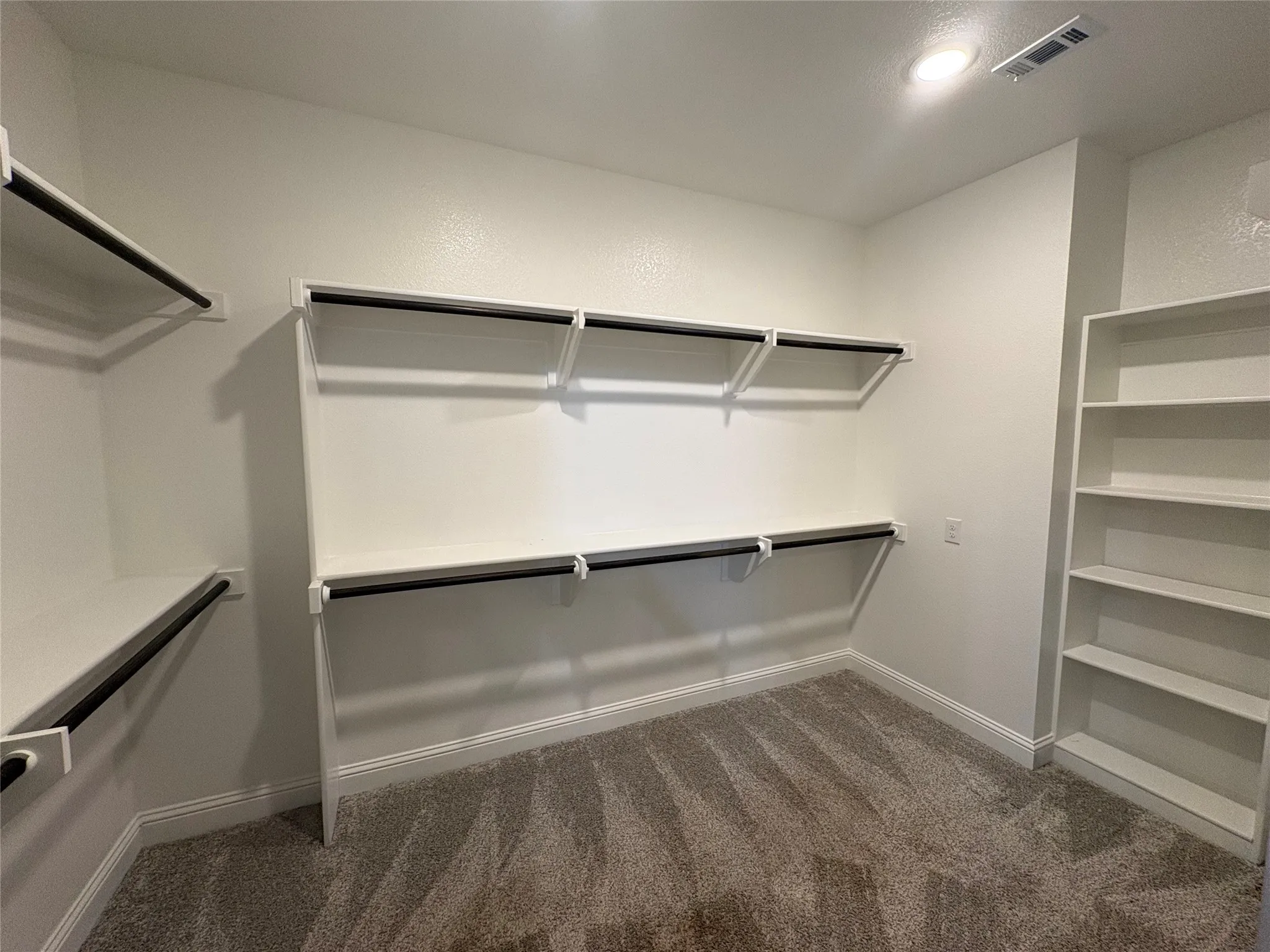Primary closet