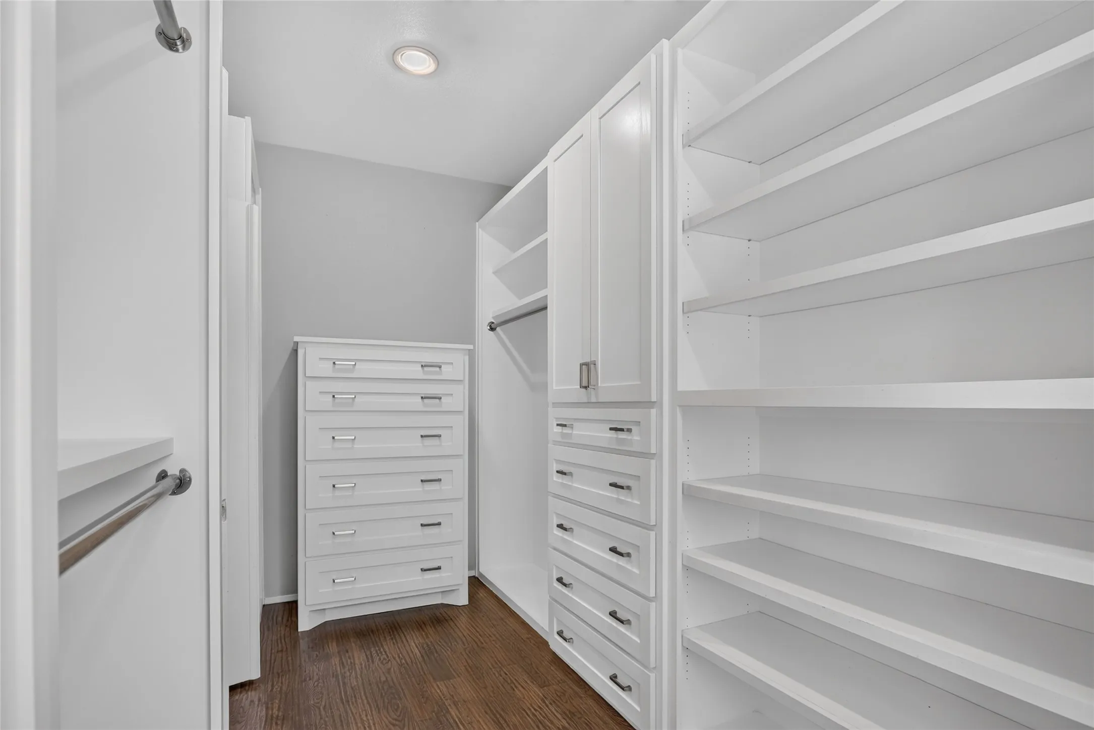 "Her" primary closet