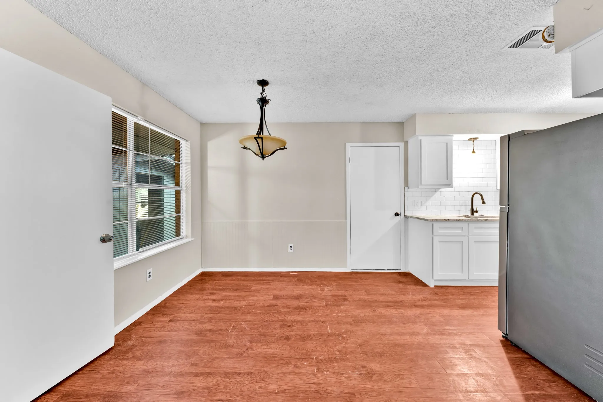 spacious dining area