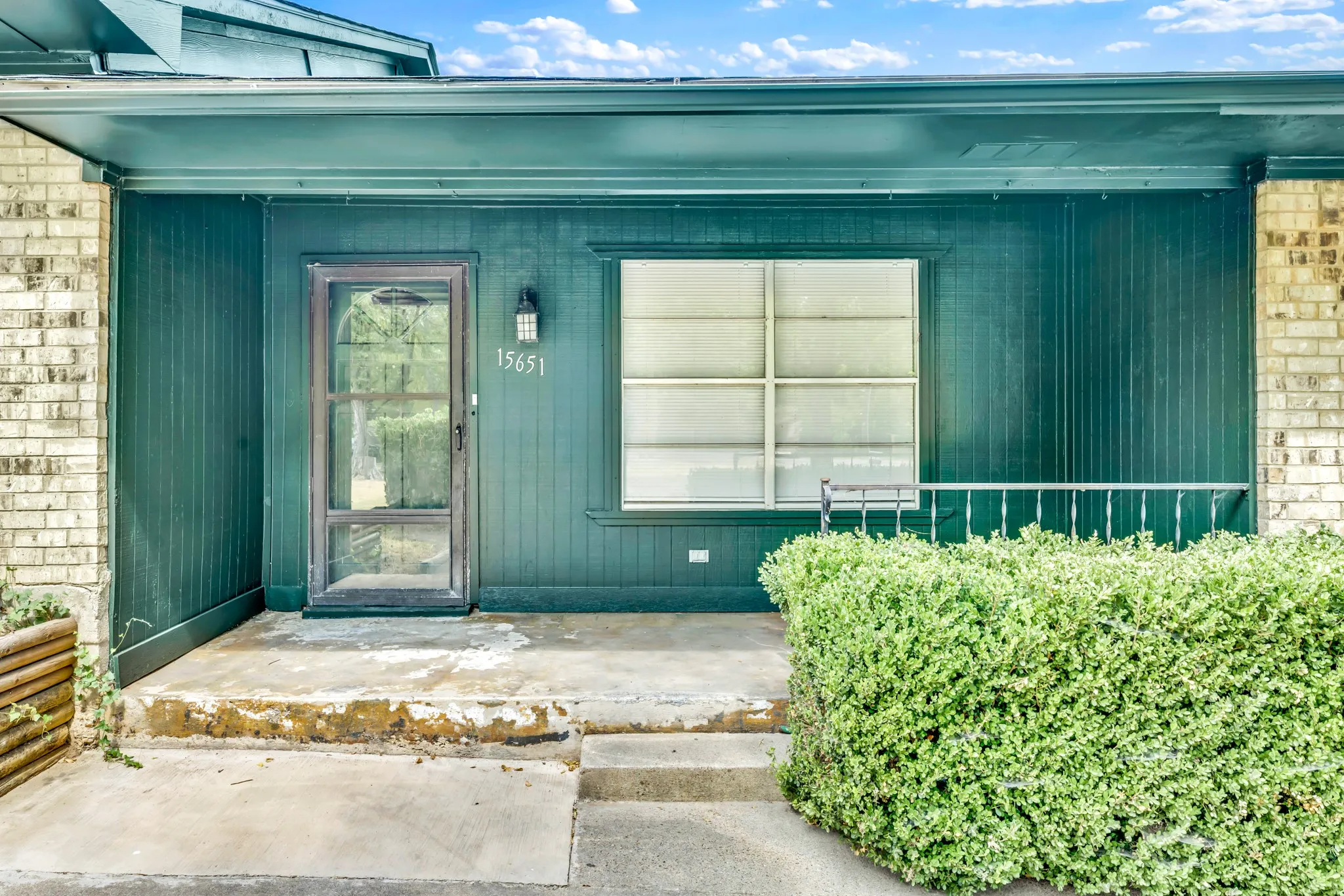 covered front porch