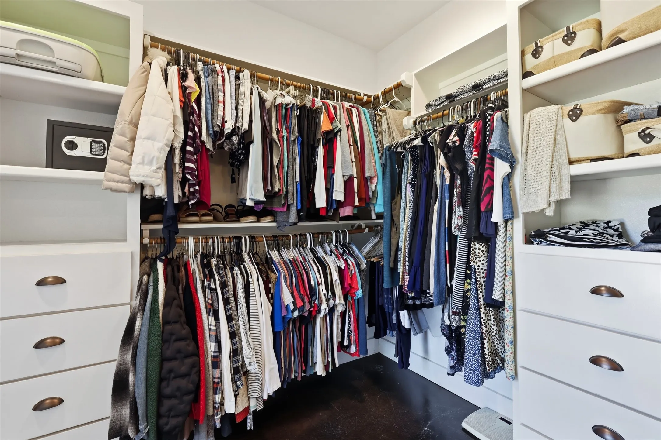 Primary closet