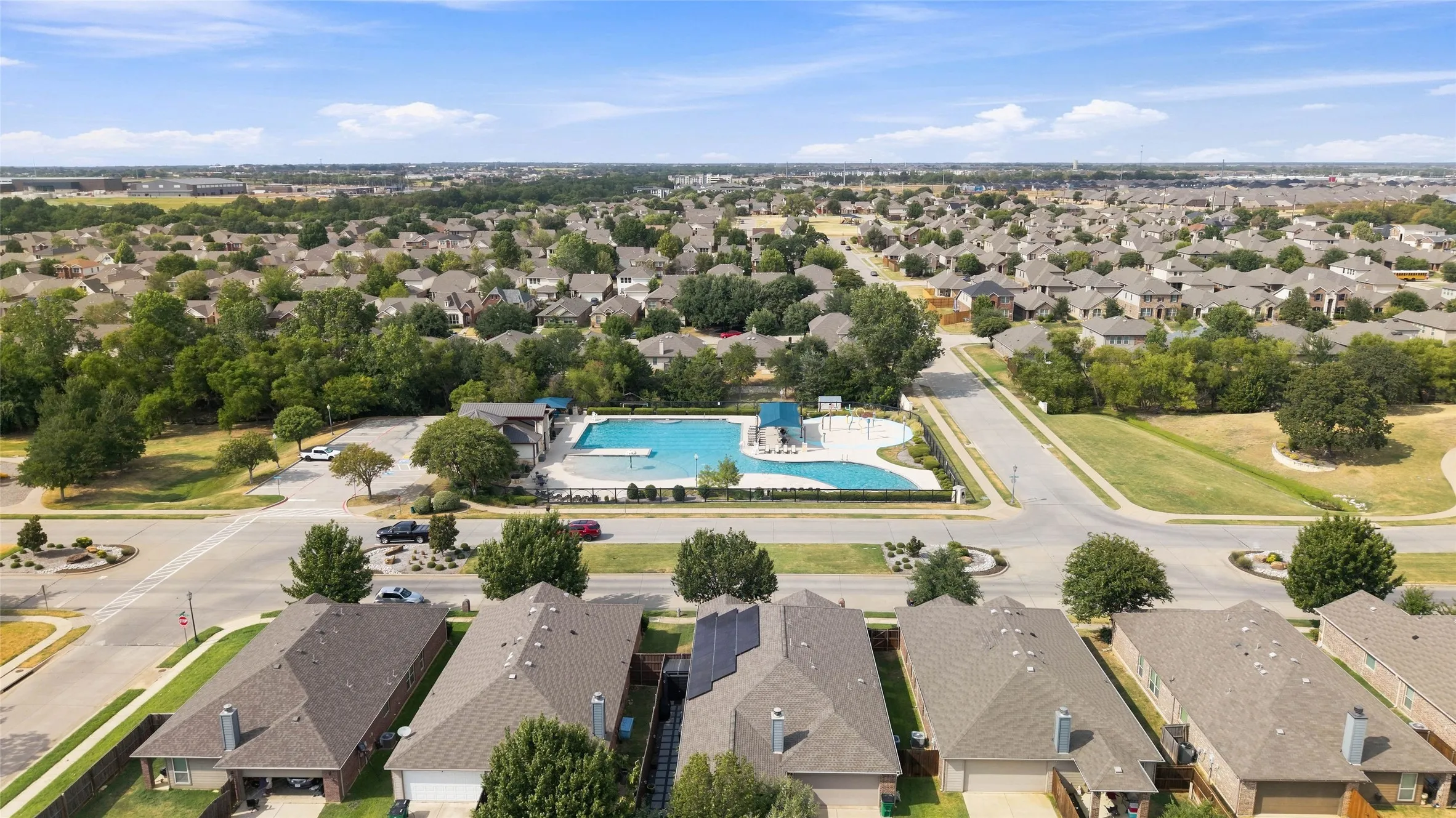 Community pool located nearby