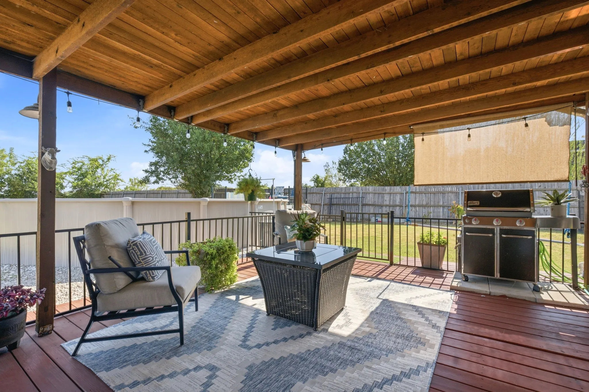 Dreamy covered deck