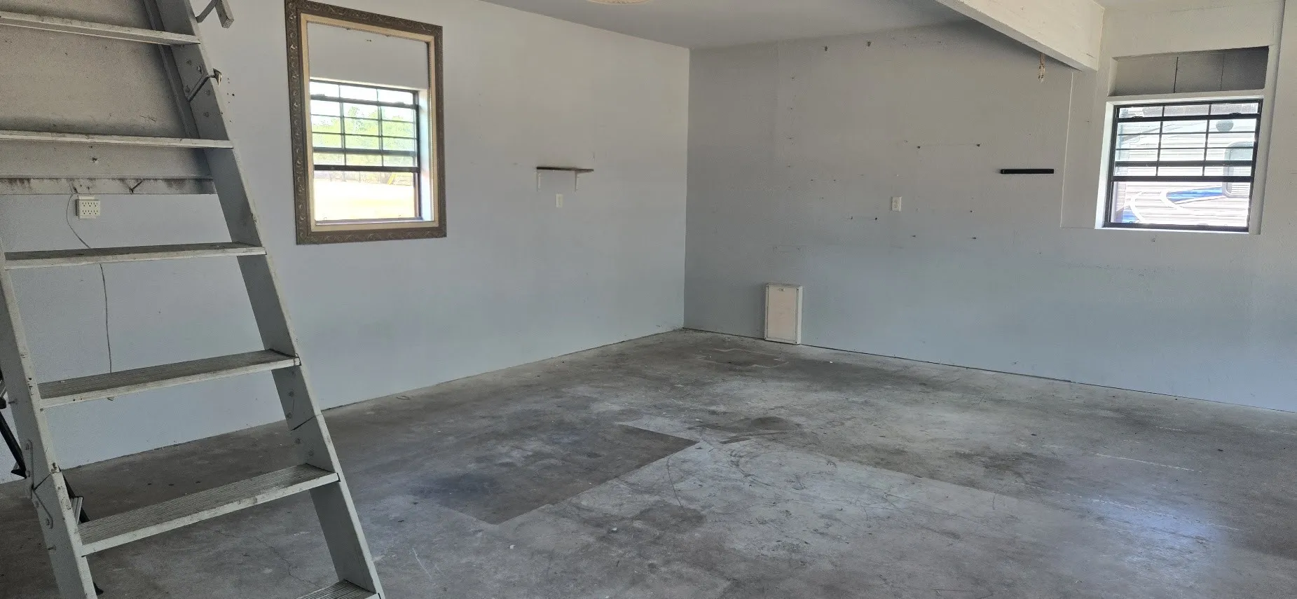 Can easily be converted back to garage