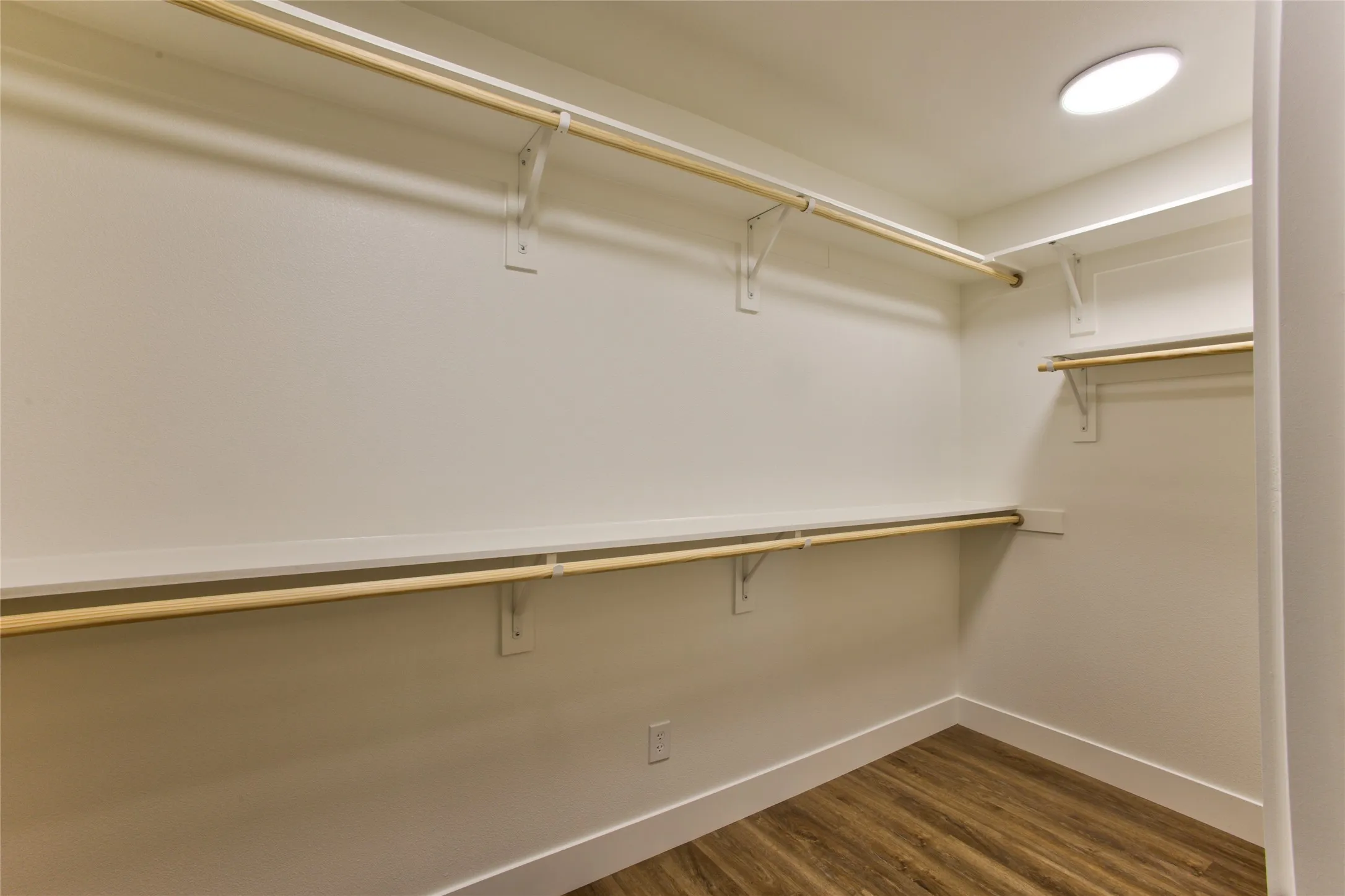 View Into Spacious Closet