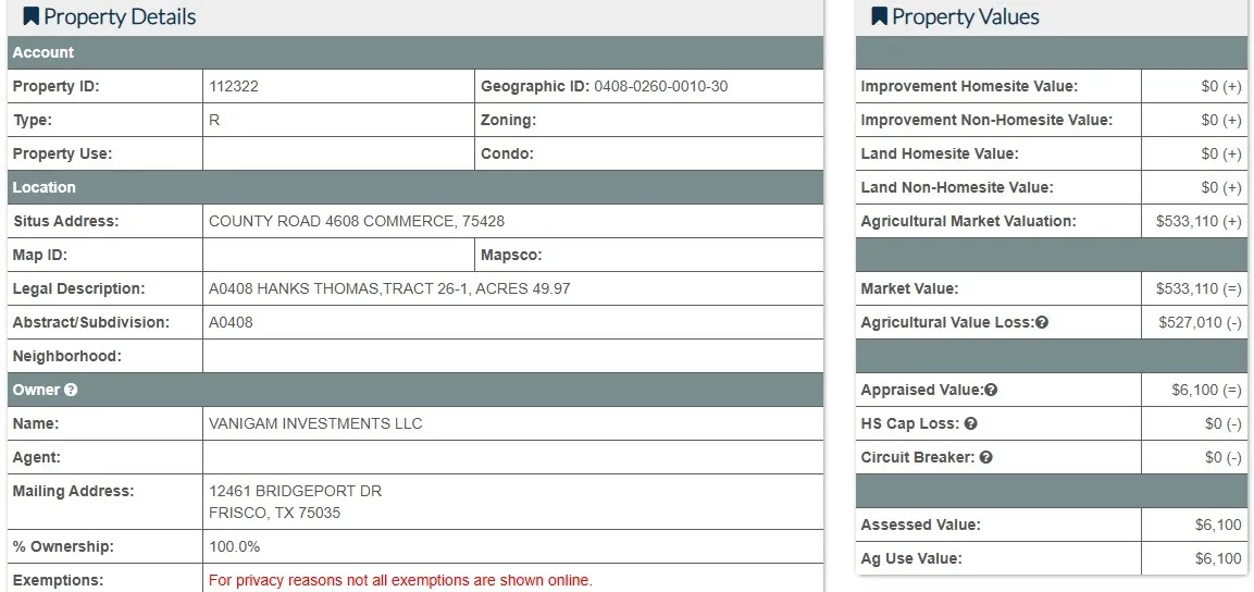 Unimproved Land For Sale in Hunt County , Co Rd 4516 and Co Rd 4608 County Road 4608, Commerce, Texas 75428, 0, 0, Garage spaces, 0 Sqft, built in 0, mls#21373100, Real Estate Agent in Commerce, Homes For Sale in Hunt county, Homes For Sale in Commerce, Realtor in Commerce Texas, Real Estate Brokerage Independent Realty Texas, Luminita Cordes Realtor