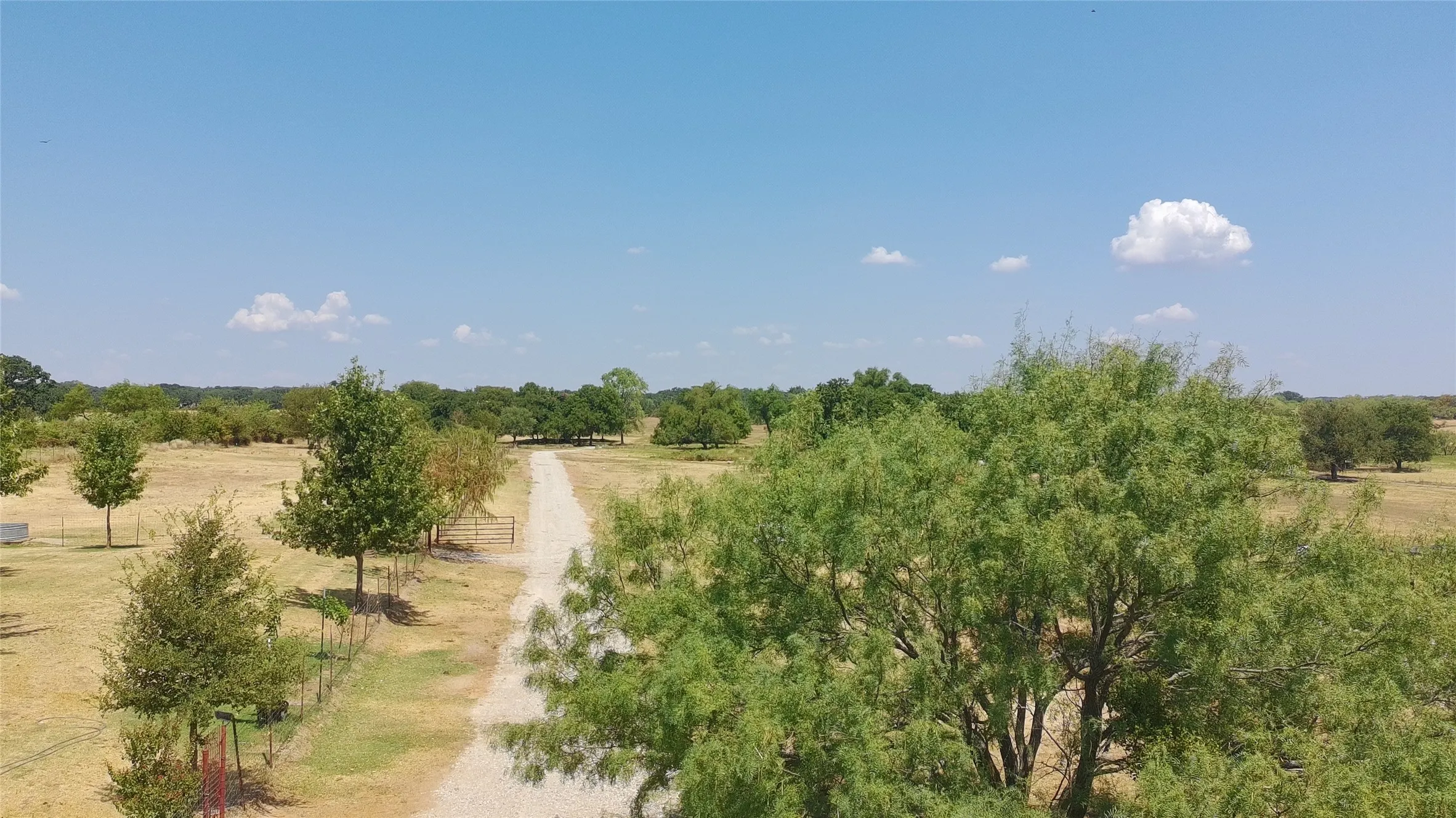 New road from harmony Rd to property