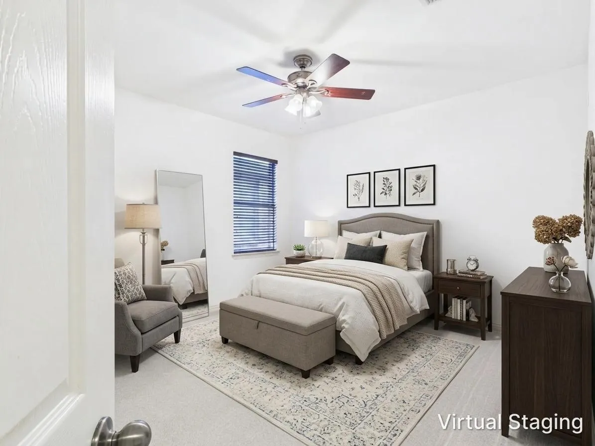 3rd bedroom on first floor