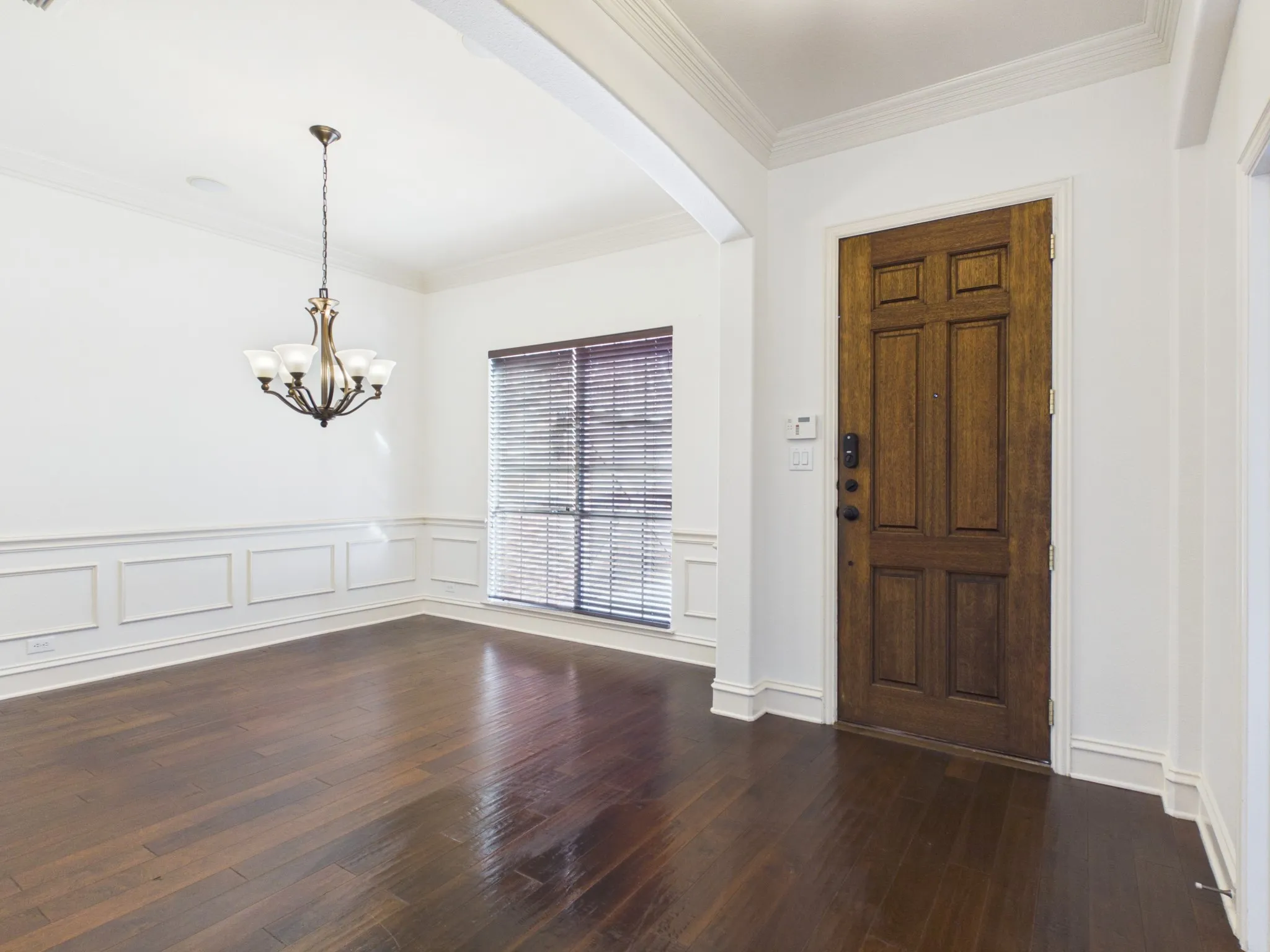 Dining is at the entry