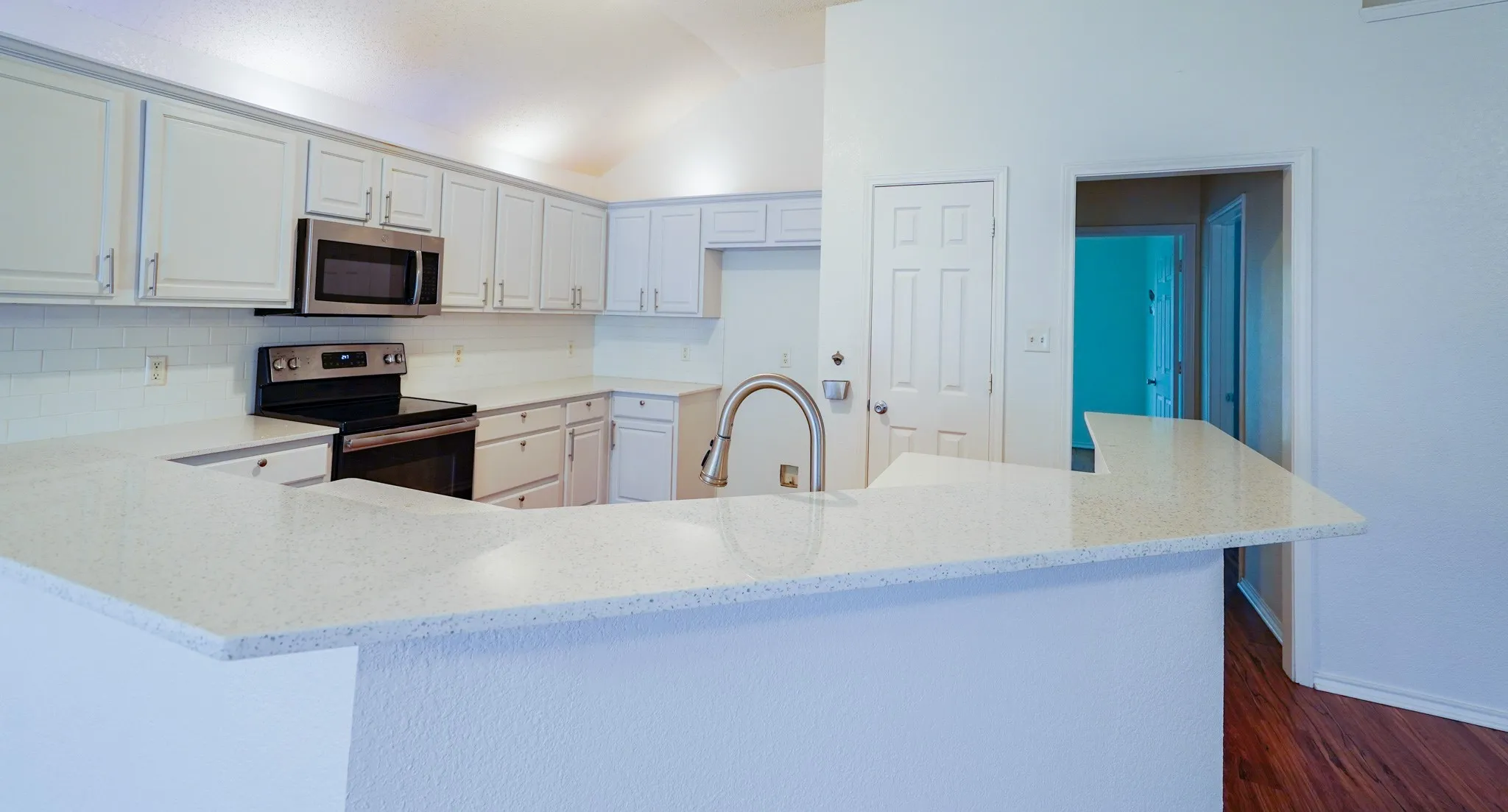 kitchen with island