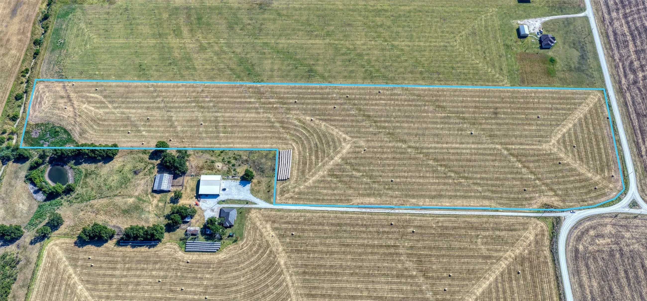 Aerial Photograph. Illustrating the property boundaries and land use characteristics