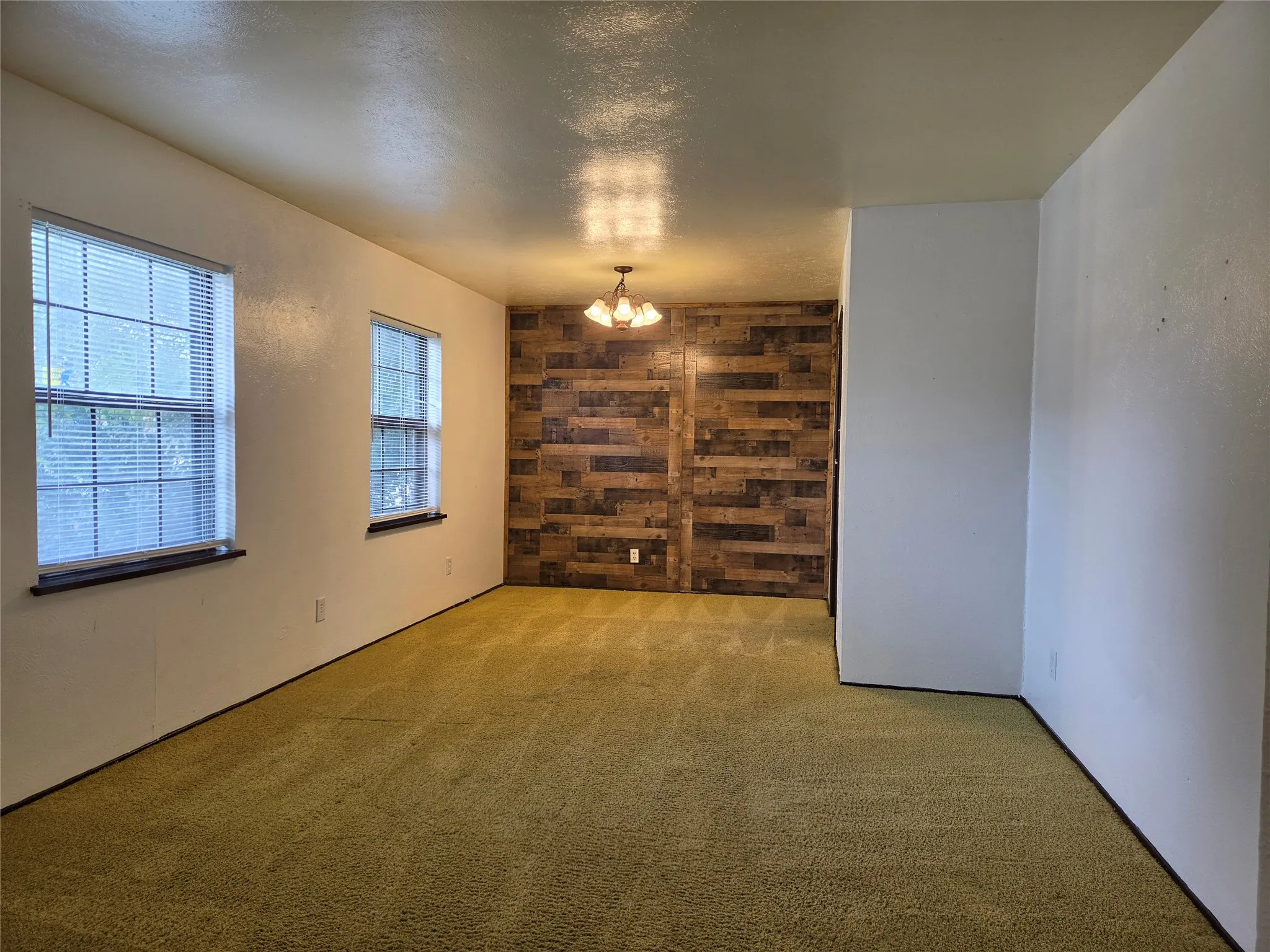 Front living and dining room