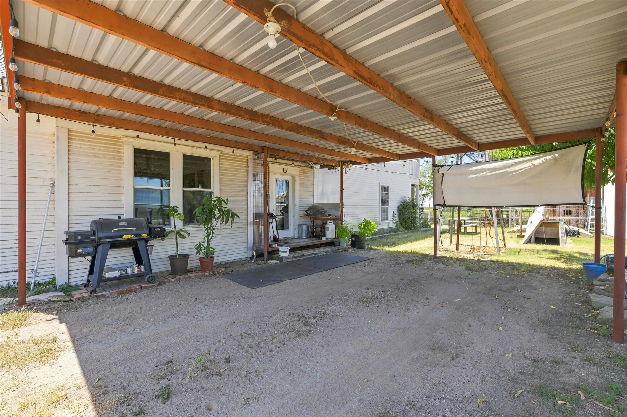 Covered carport