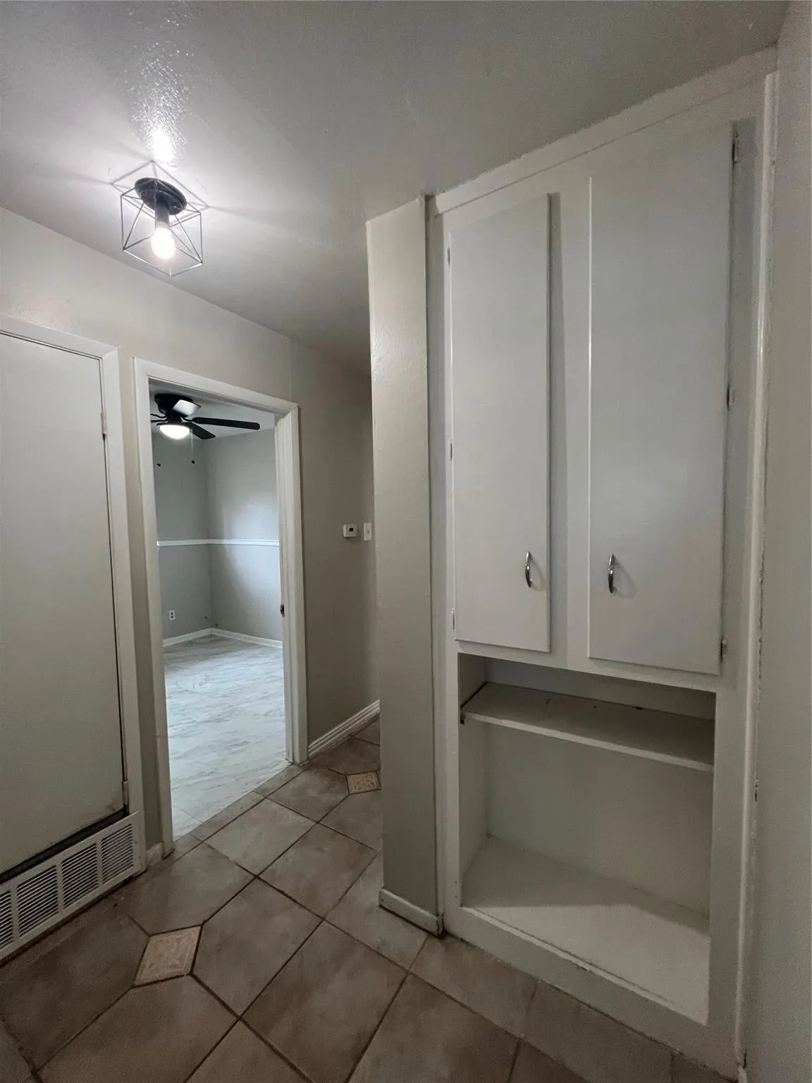 Hallway w- Closet