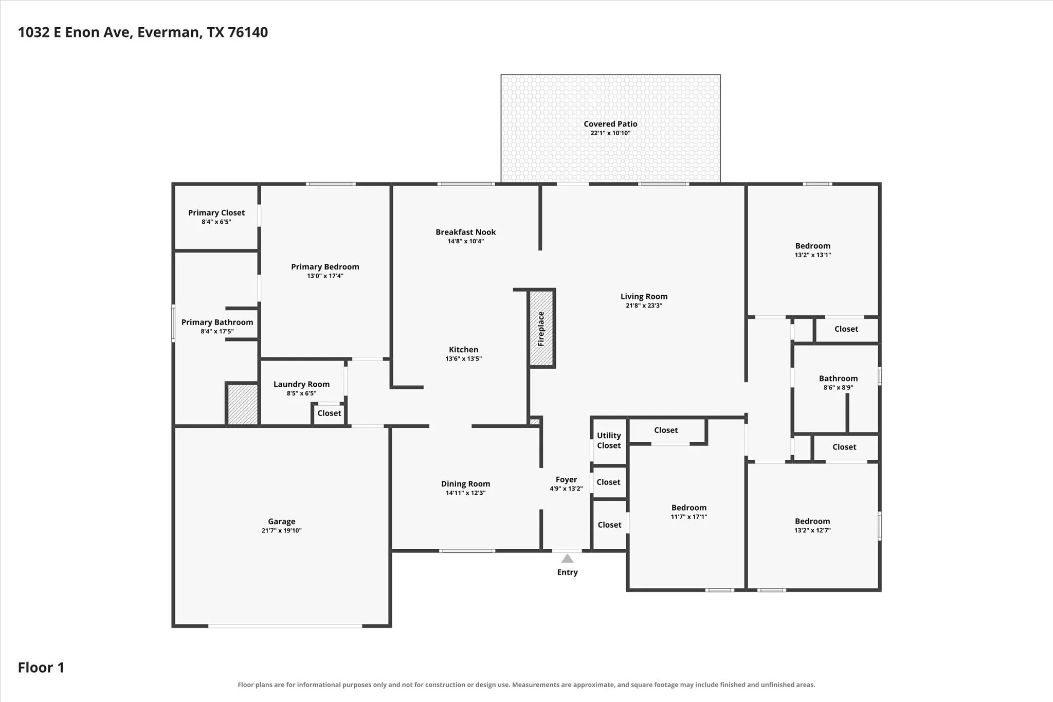 Single Family Residence For Sale in Tarrant County , 1032 E Enon Avenue, Everman, Texas 76140, 4 Bedroom, 2 Bathroom, 2 Garage spaces, 2,345 Sqft, built in 1978, mls#21371310, Real Estate Agent in Everman, Homes For Sale in Tarrant county, Homes For Sale in Everman, Realtor in Everman Texas, Real Estate Brokerage Independent Realty Texas, Luminita Cordes Realtor