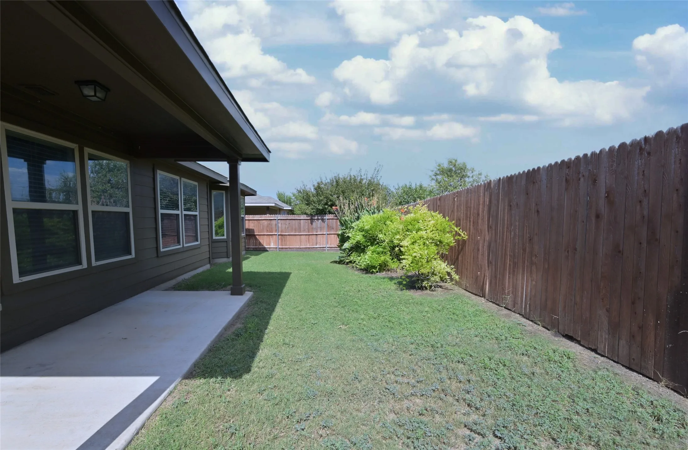 Covered Back Patio