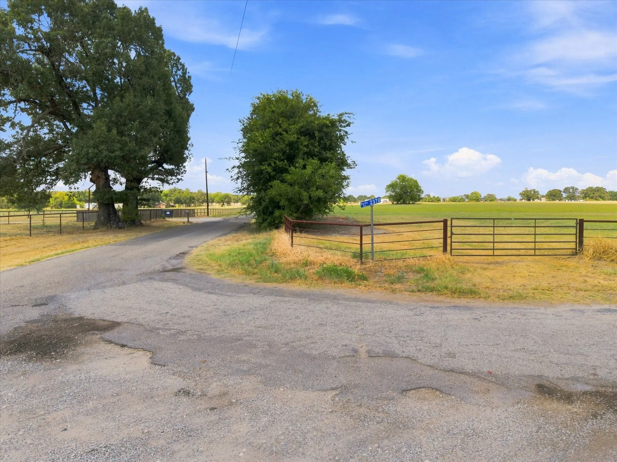CR 2360 runs North/South.  1.5miles from Hwy 69