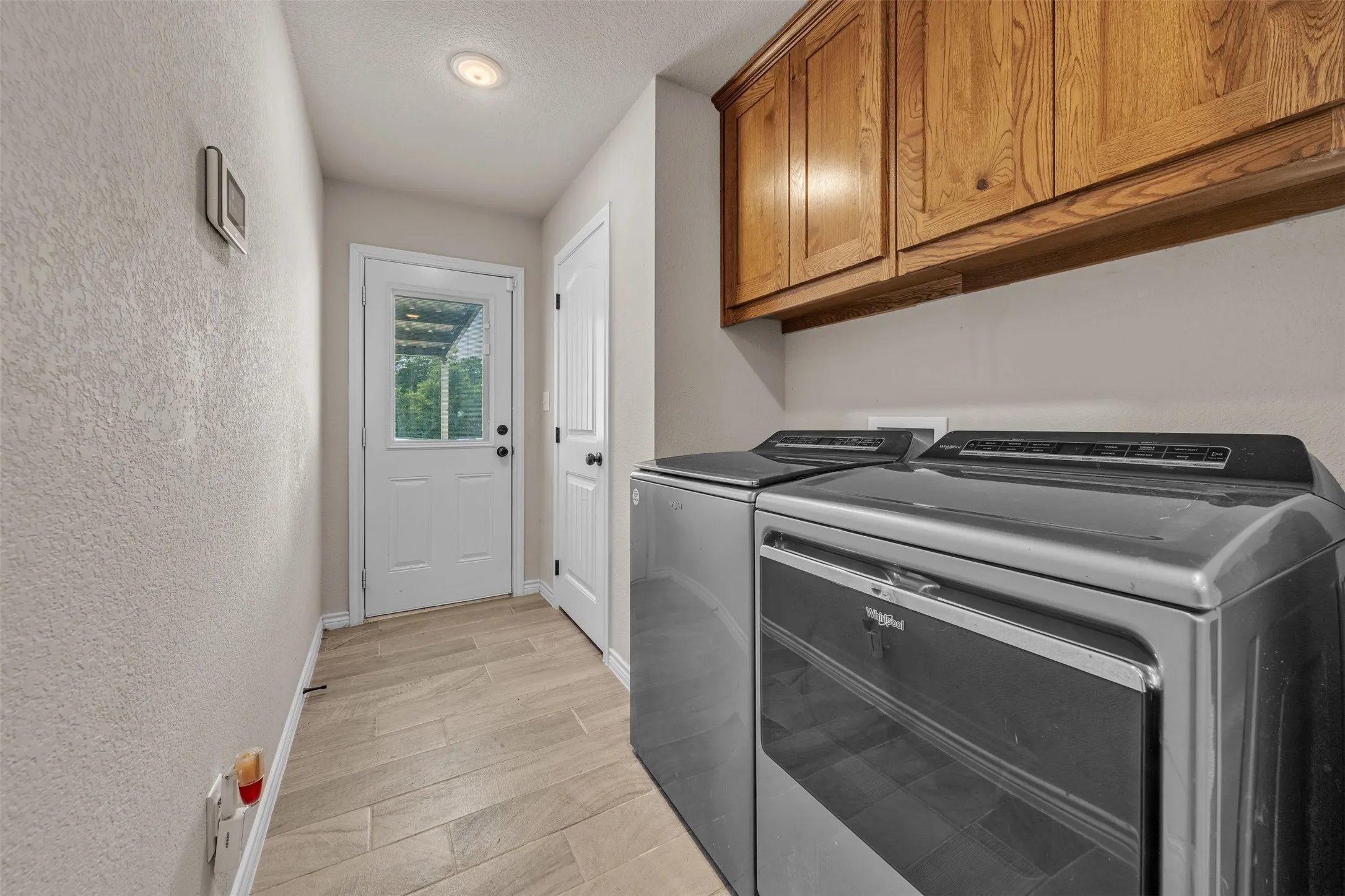 Lots of storage closets