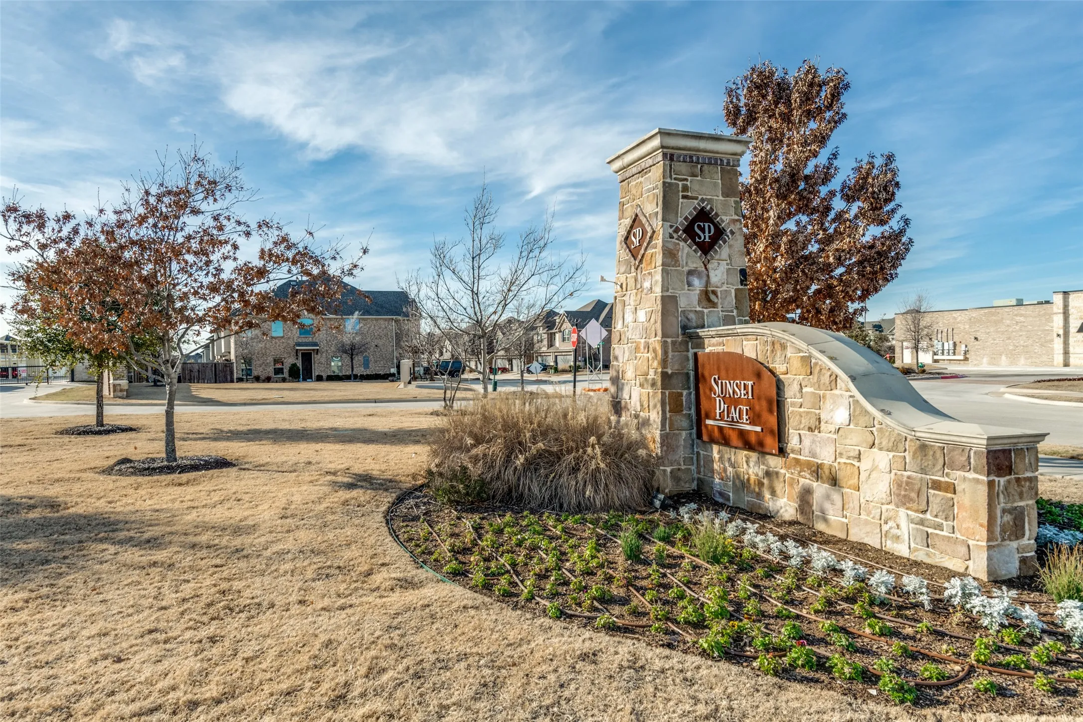 Entrance to the community.
