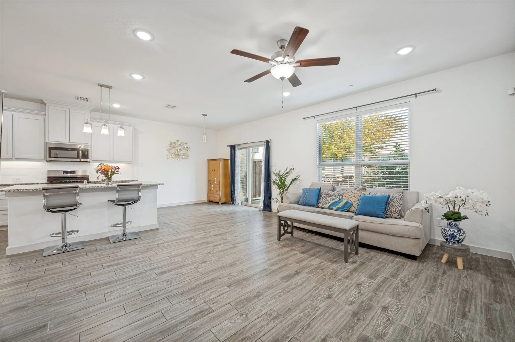 Large living area.