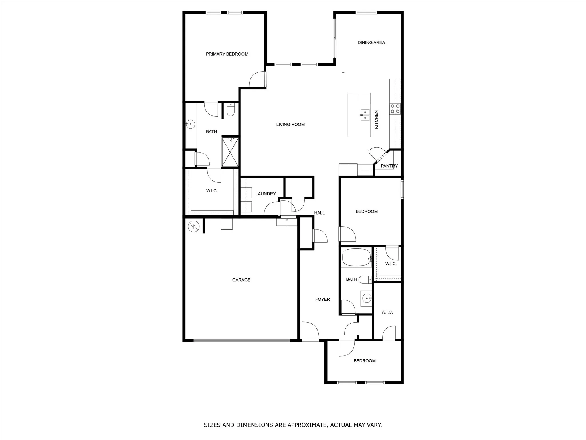 An easy look at the home’s layout from room to room