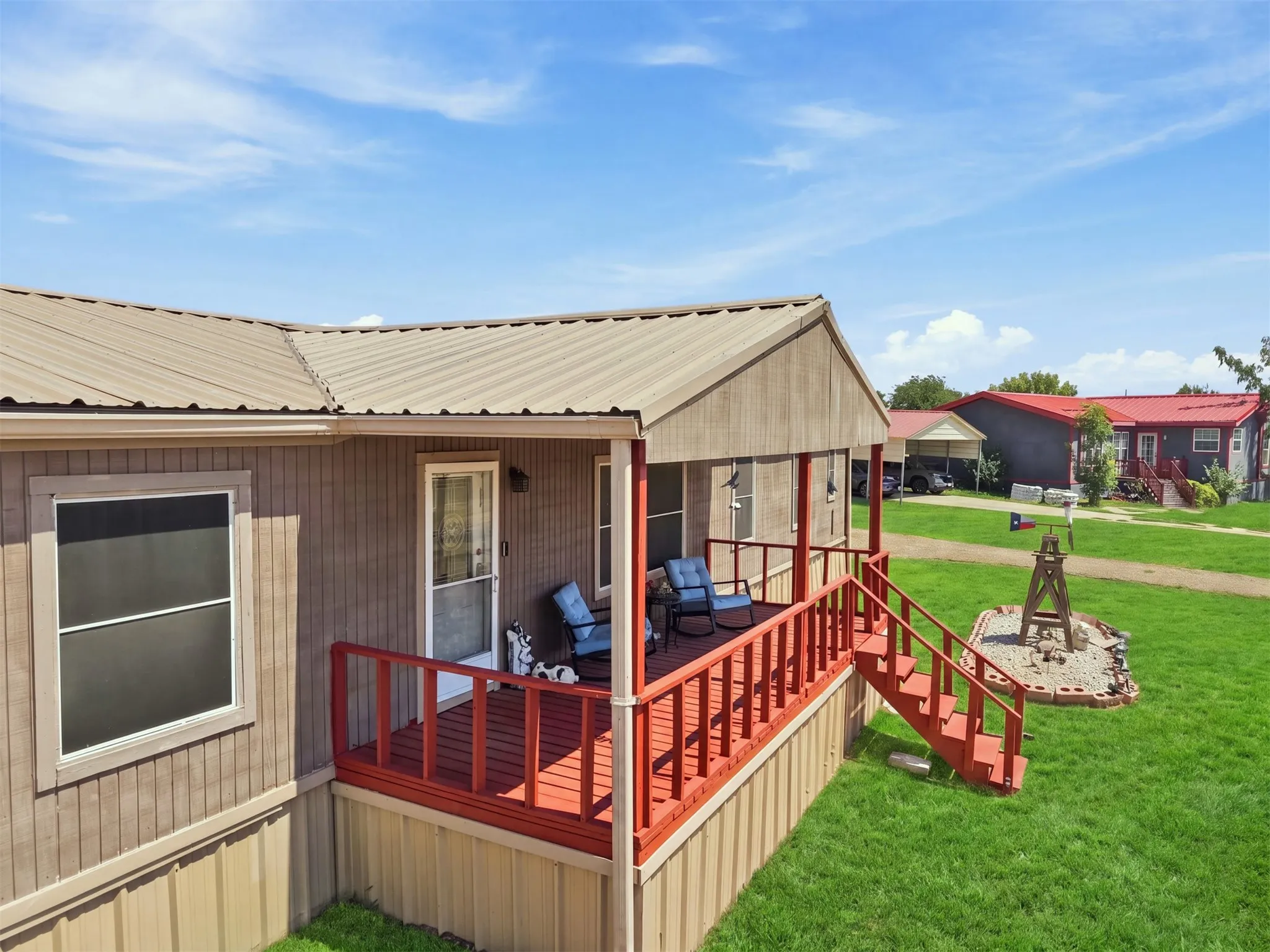 Large Covered Front Porch